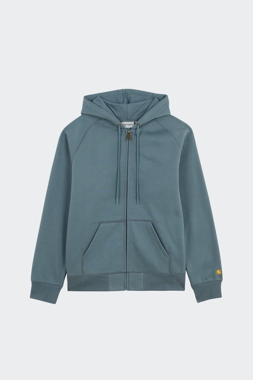 Hoodie zippé - Taille S Bleu