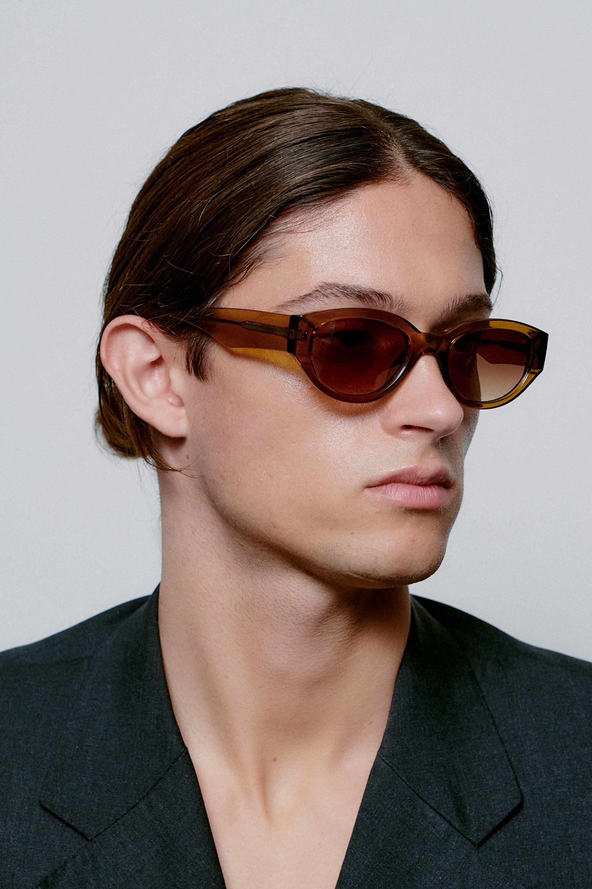 Lunettes de soleil Marron