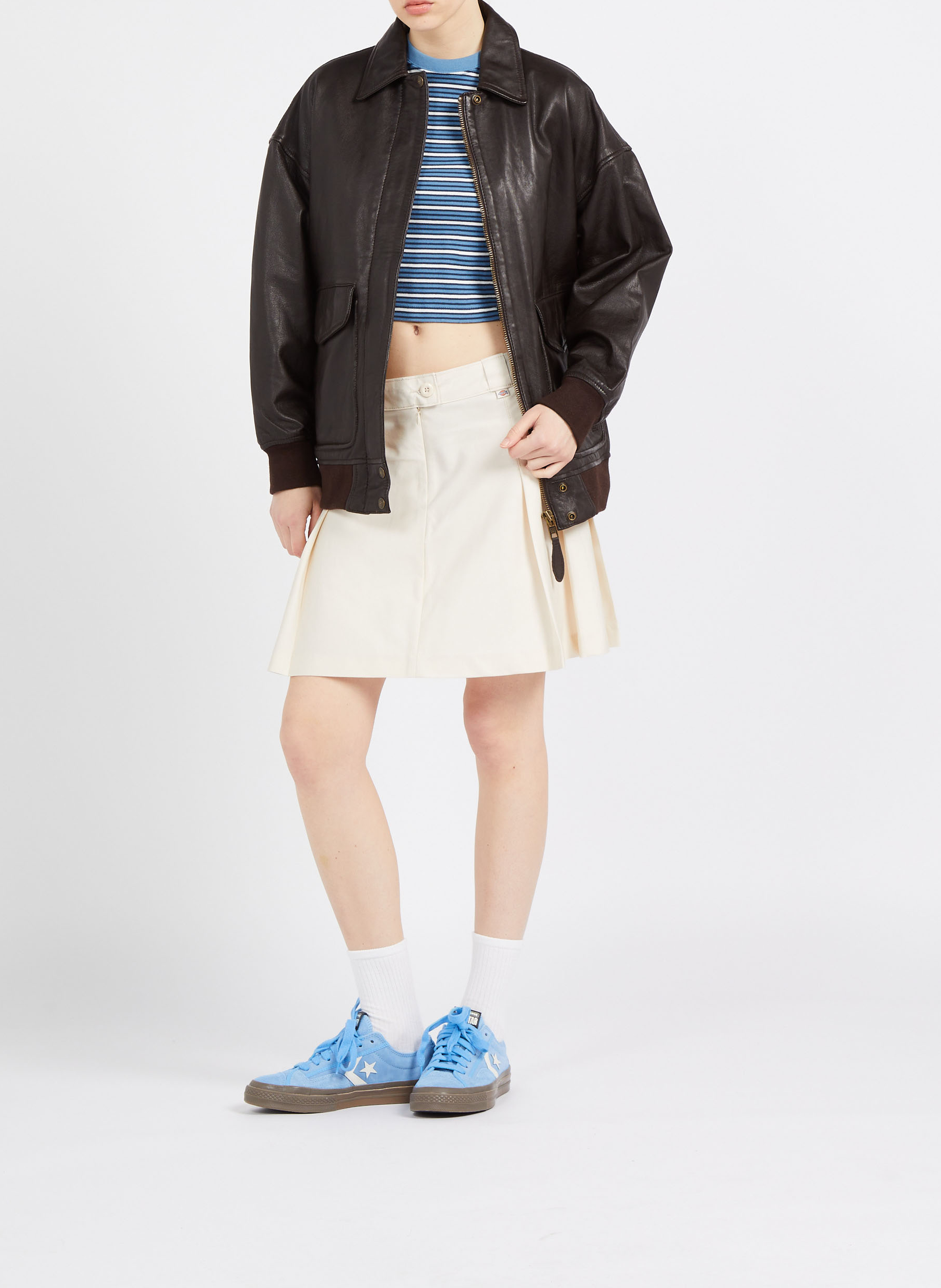 Blouson SCHOTT Marron