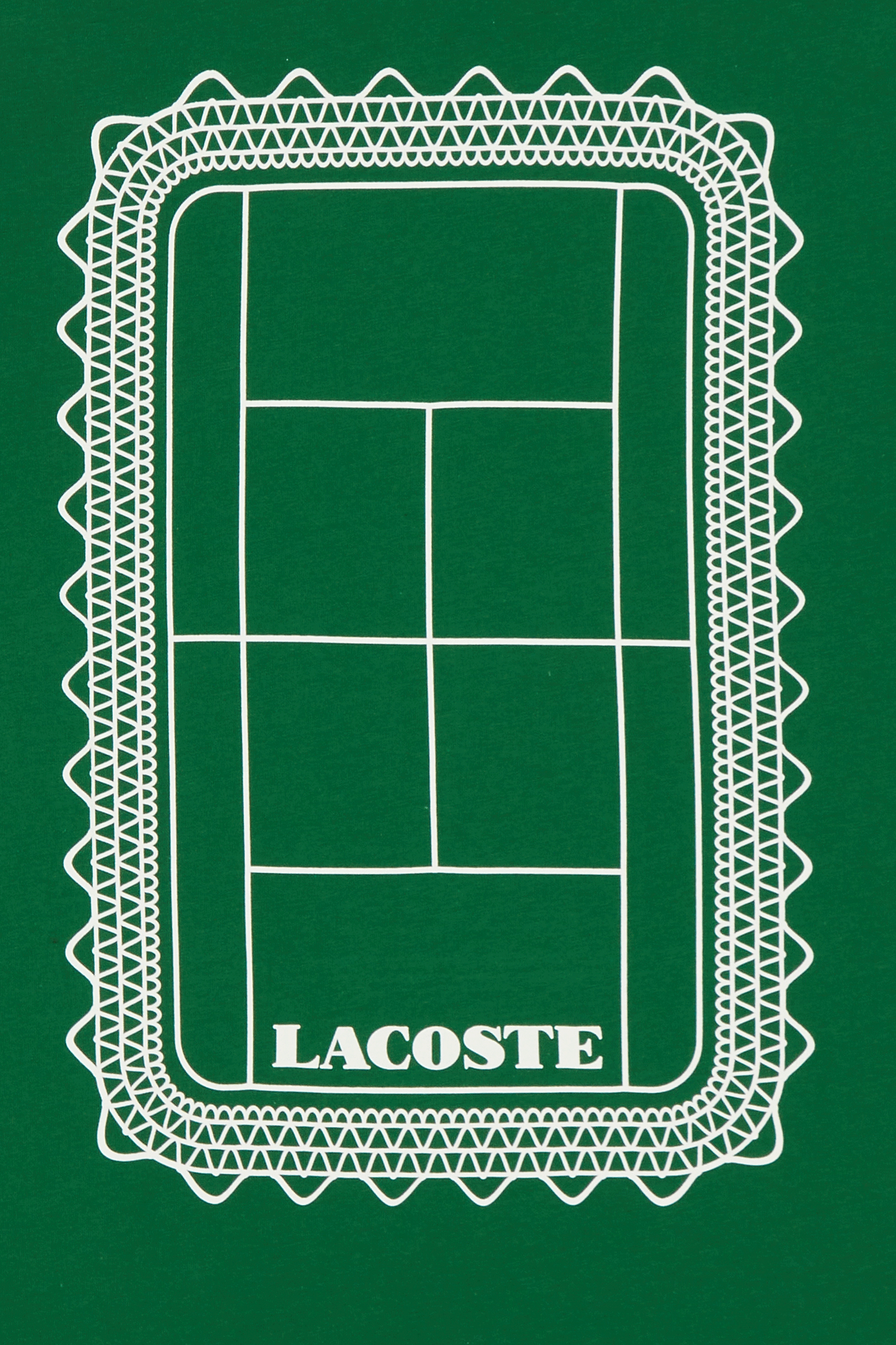 T-shirt  | Vert LACOSTE Femme