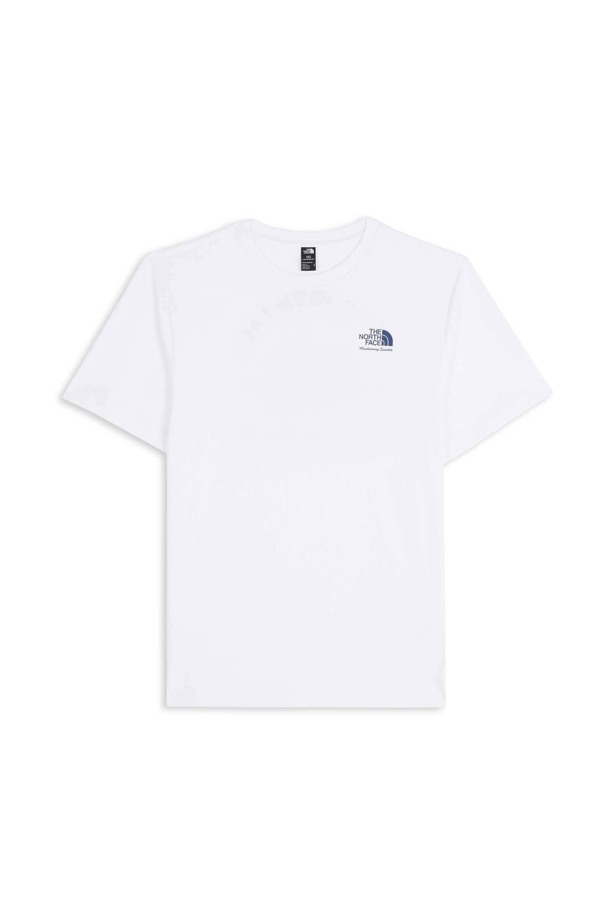 Regular-fit round-neck cotton T-shirt | White THE NORTH FACE Men