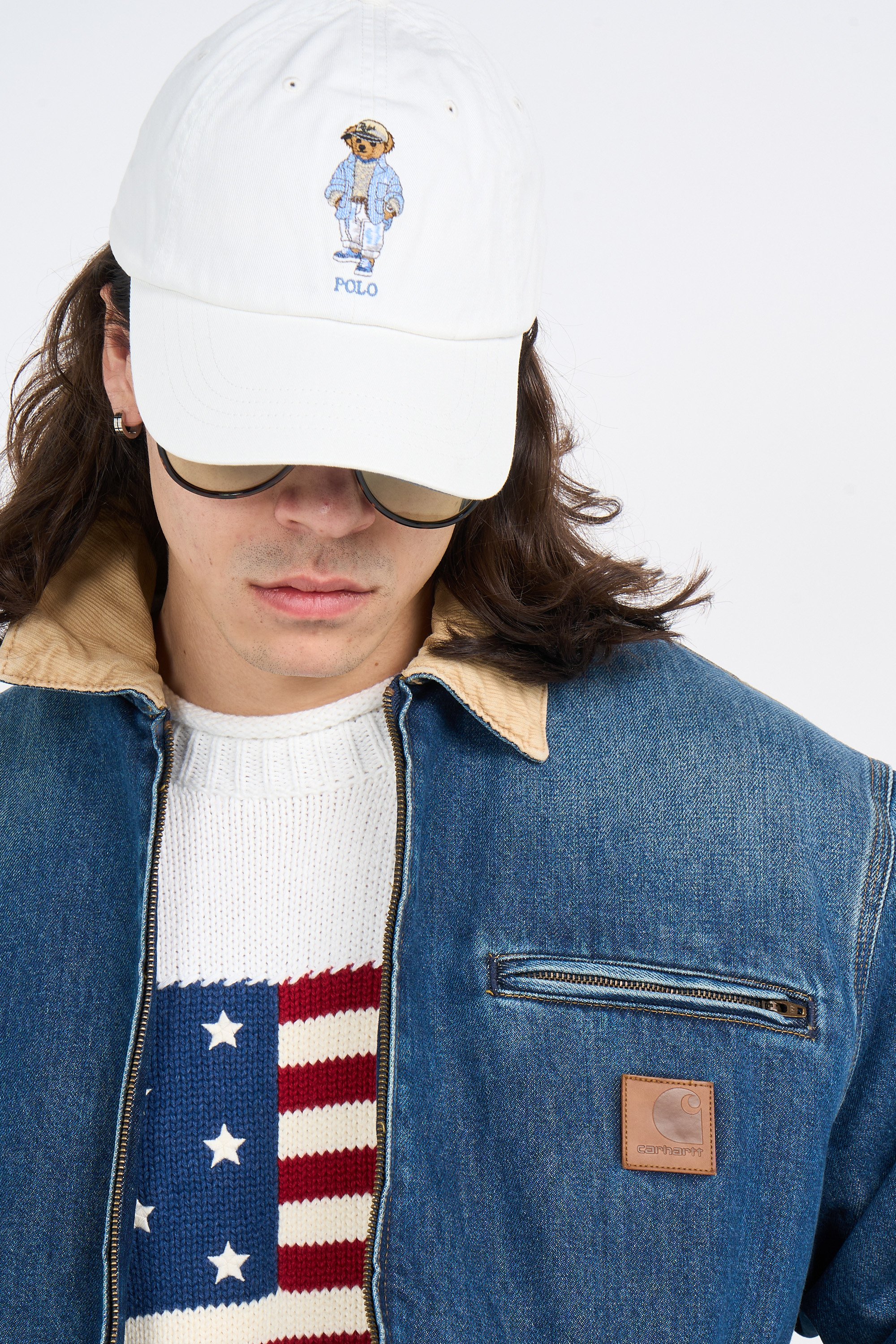 Ralph Lauren Boys Beige Polo Bear Cap | Junior Couture