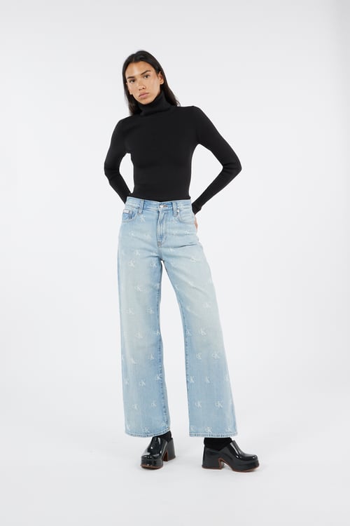 CALVIN KLEIN Jean Bleu