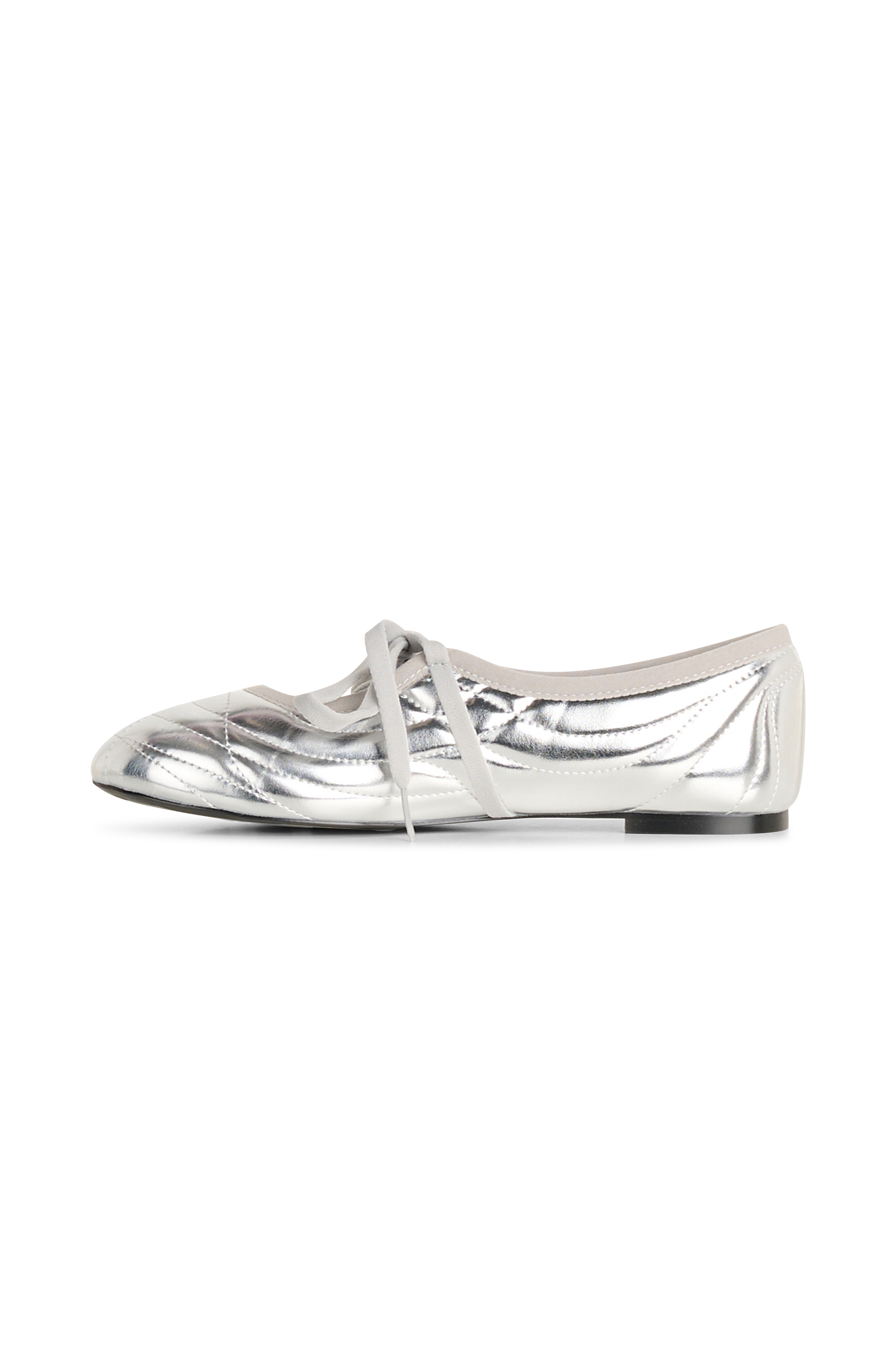 Ballet flats Silver