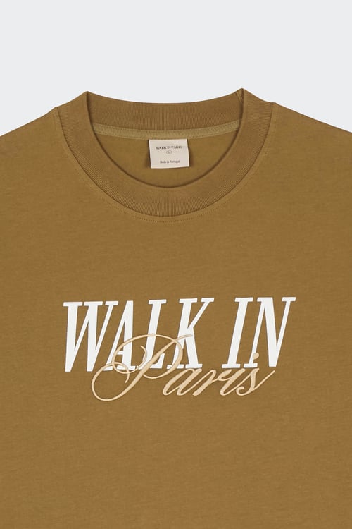 WALK IN PARIS T-shirt Marron