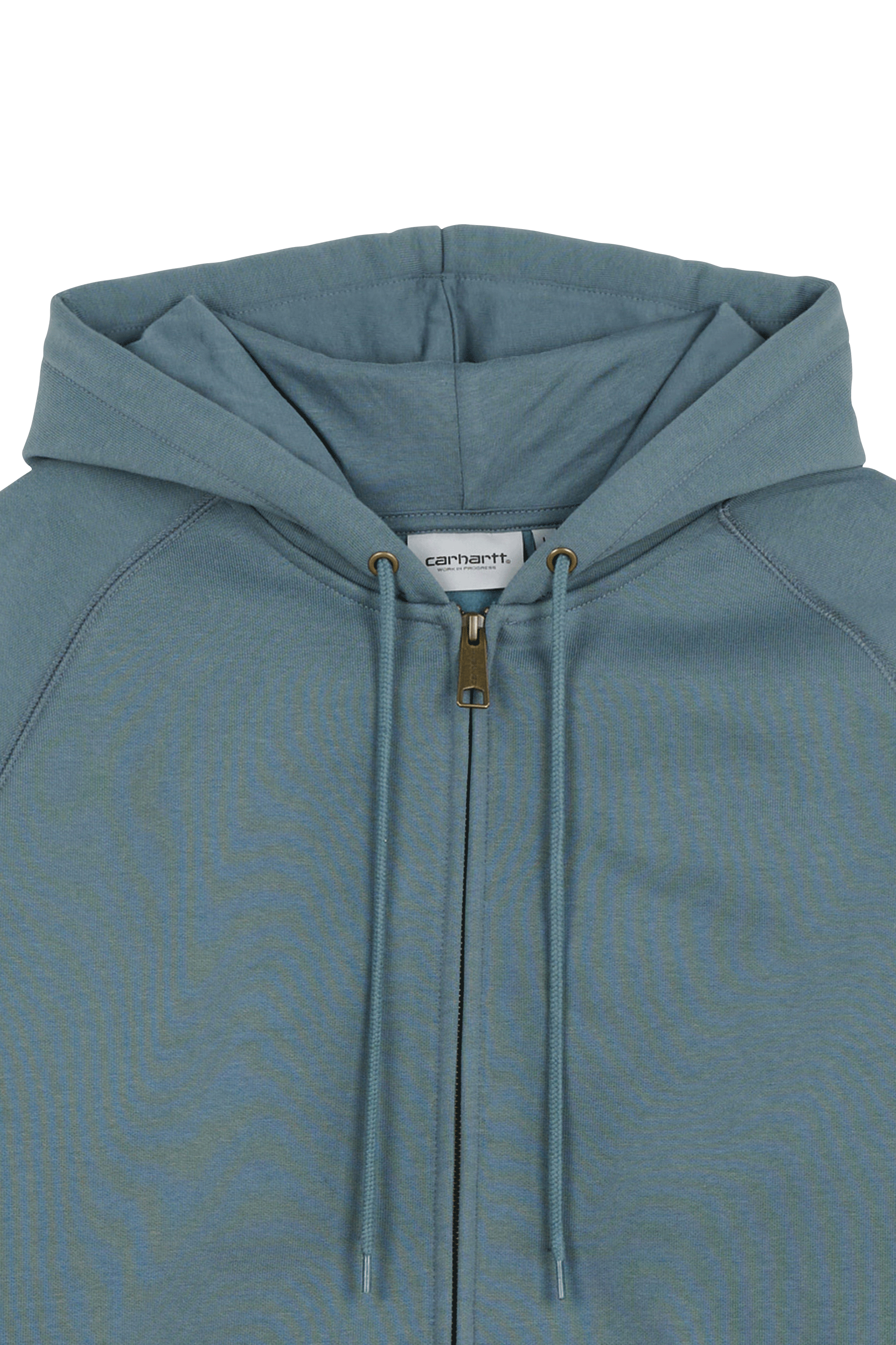 Hoodie zippé Bleu