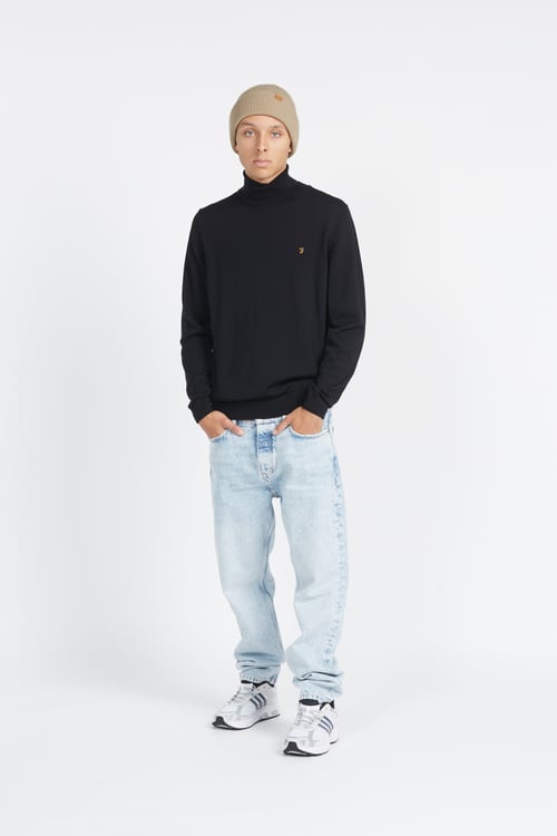 FARAH Pull Noir