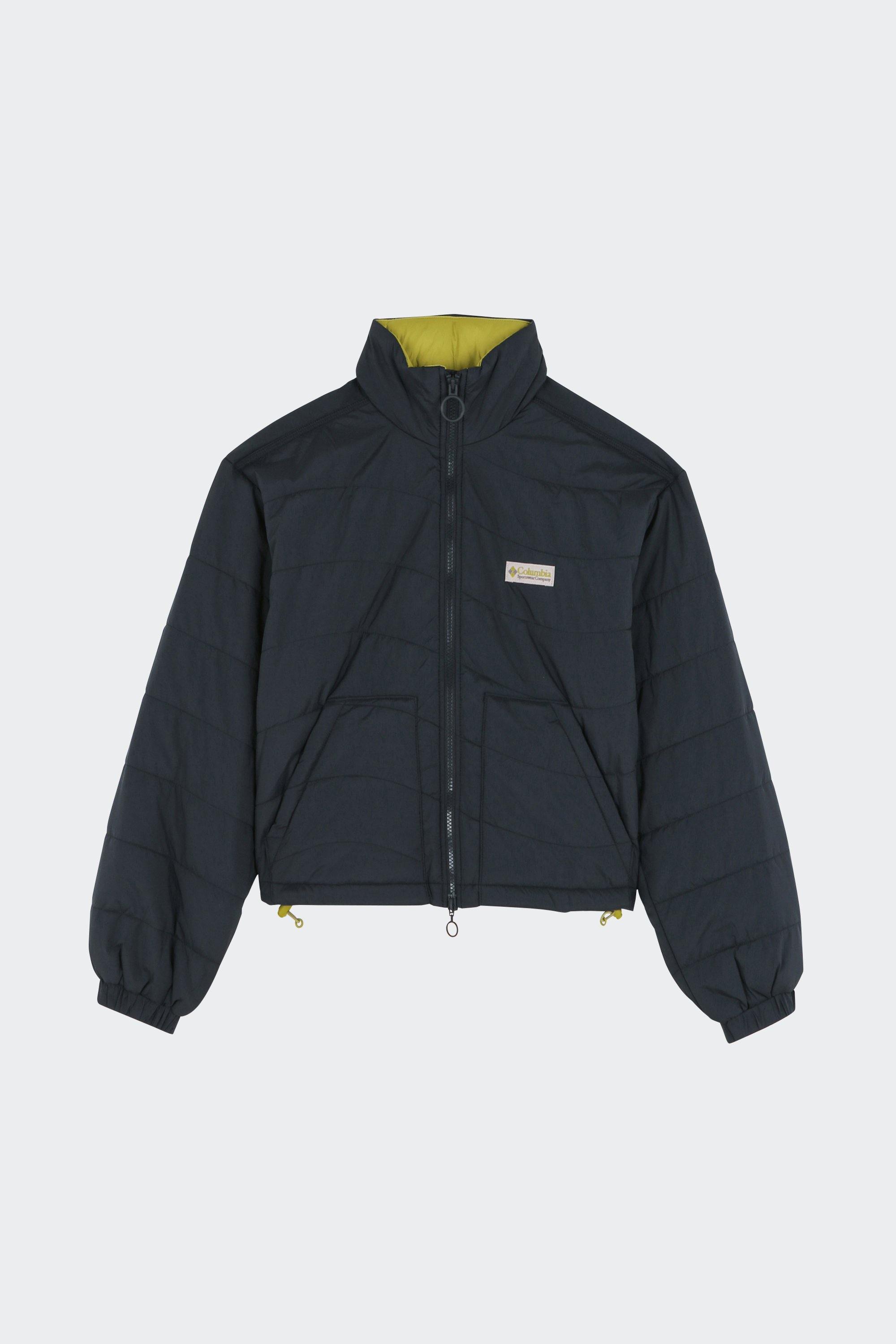 Lightweight quilted padded jacket with high neck | Black by COLUMBIA Lightweight quilted padded jacket with high neck Black