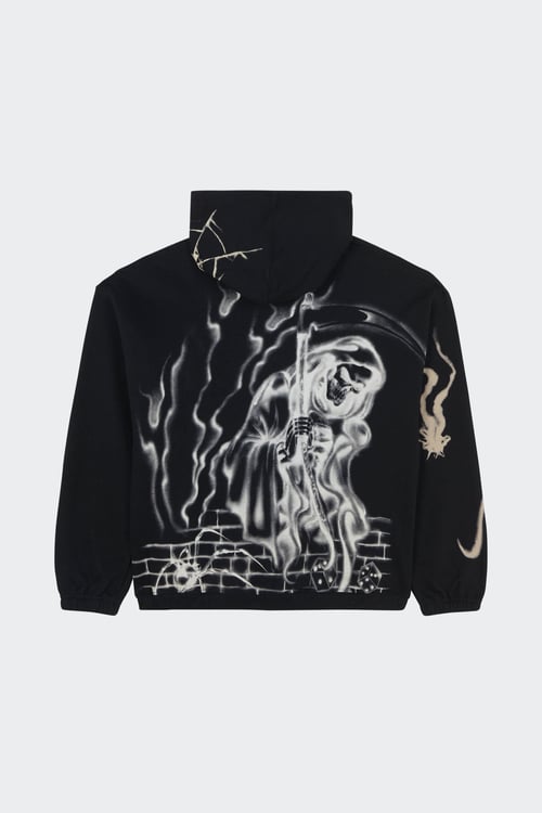WASTED Hoodie Noir