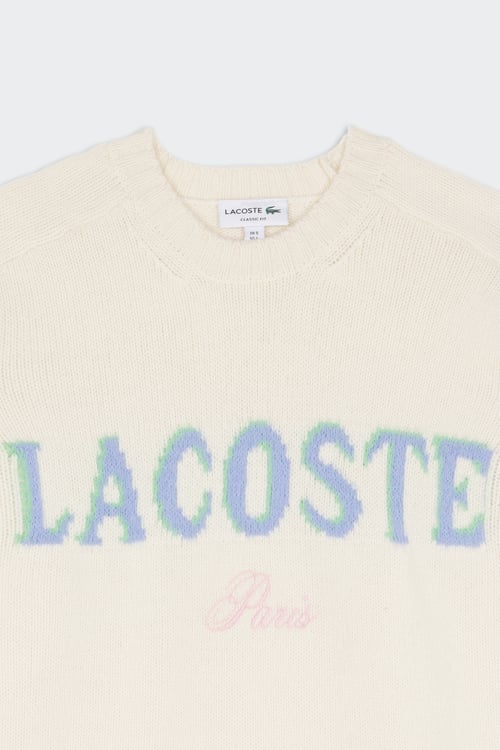 LACOSTE Pull Beige