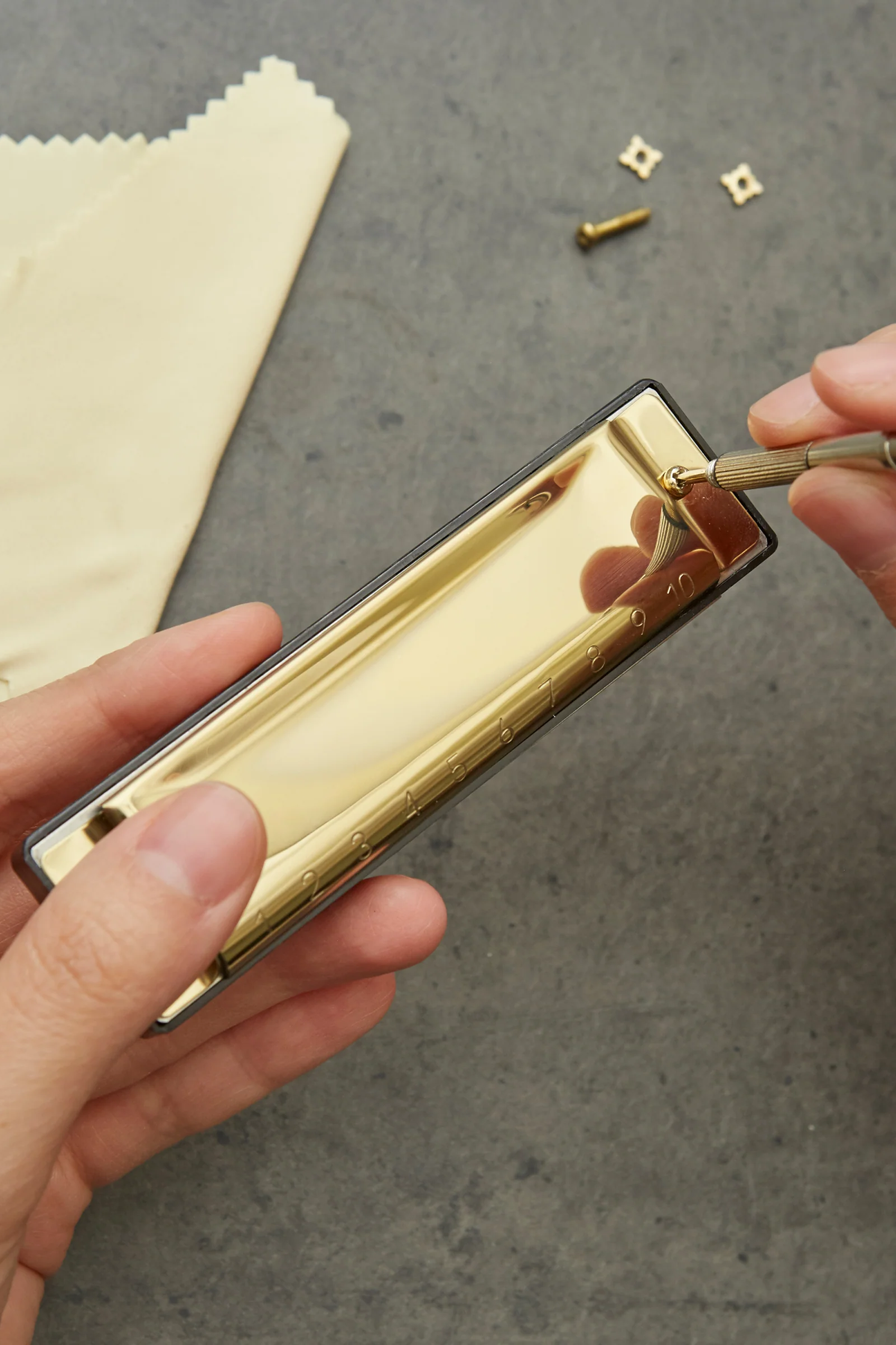 Harmonica making kit Multicolored