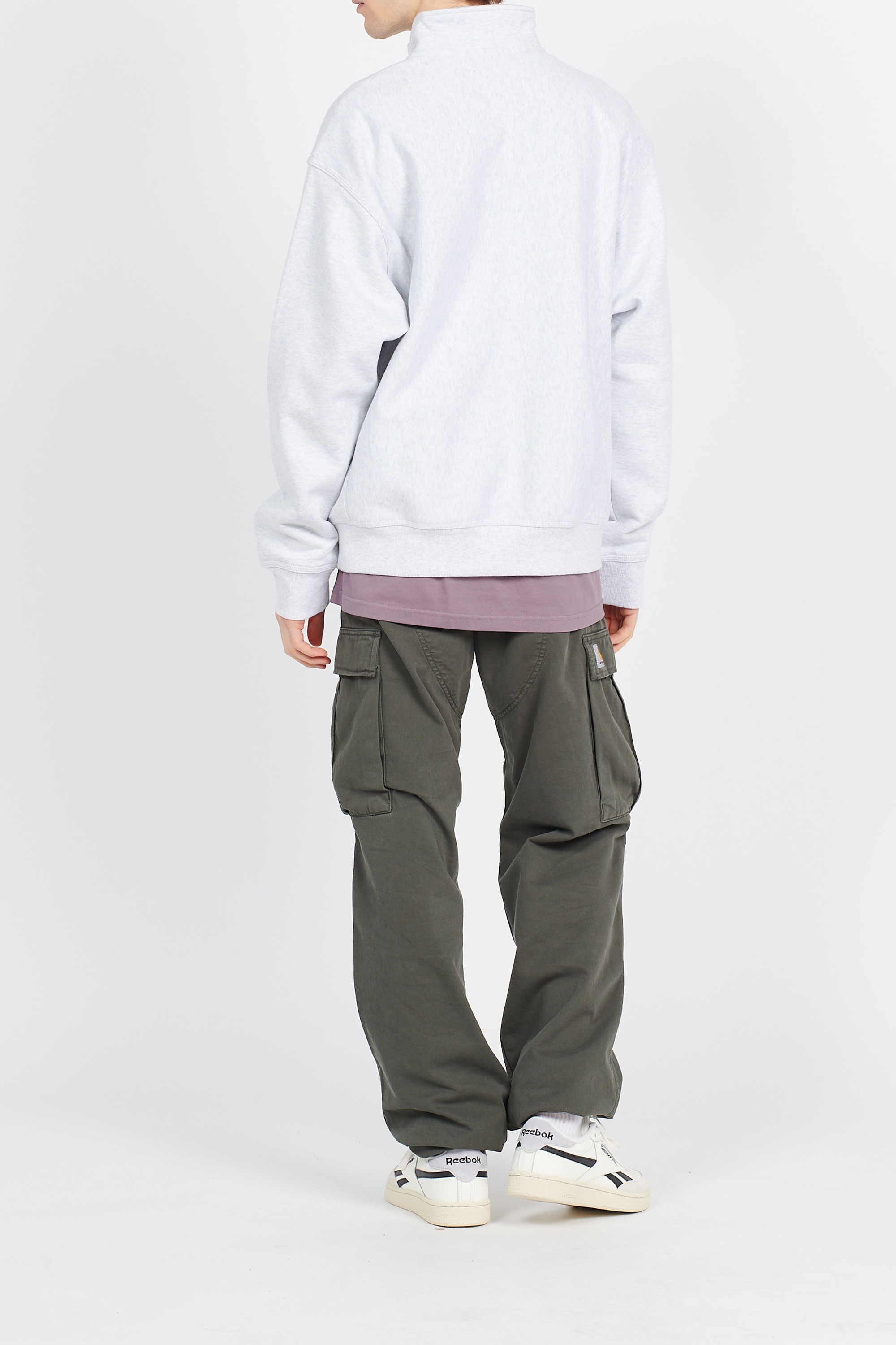 Zip-up sweatshirt | Grey CARHARTT WIP Men