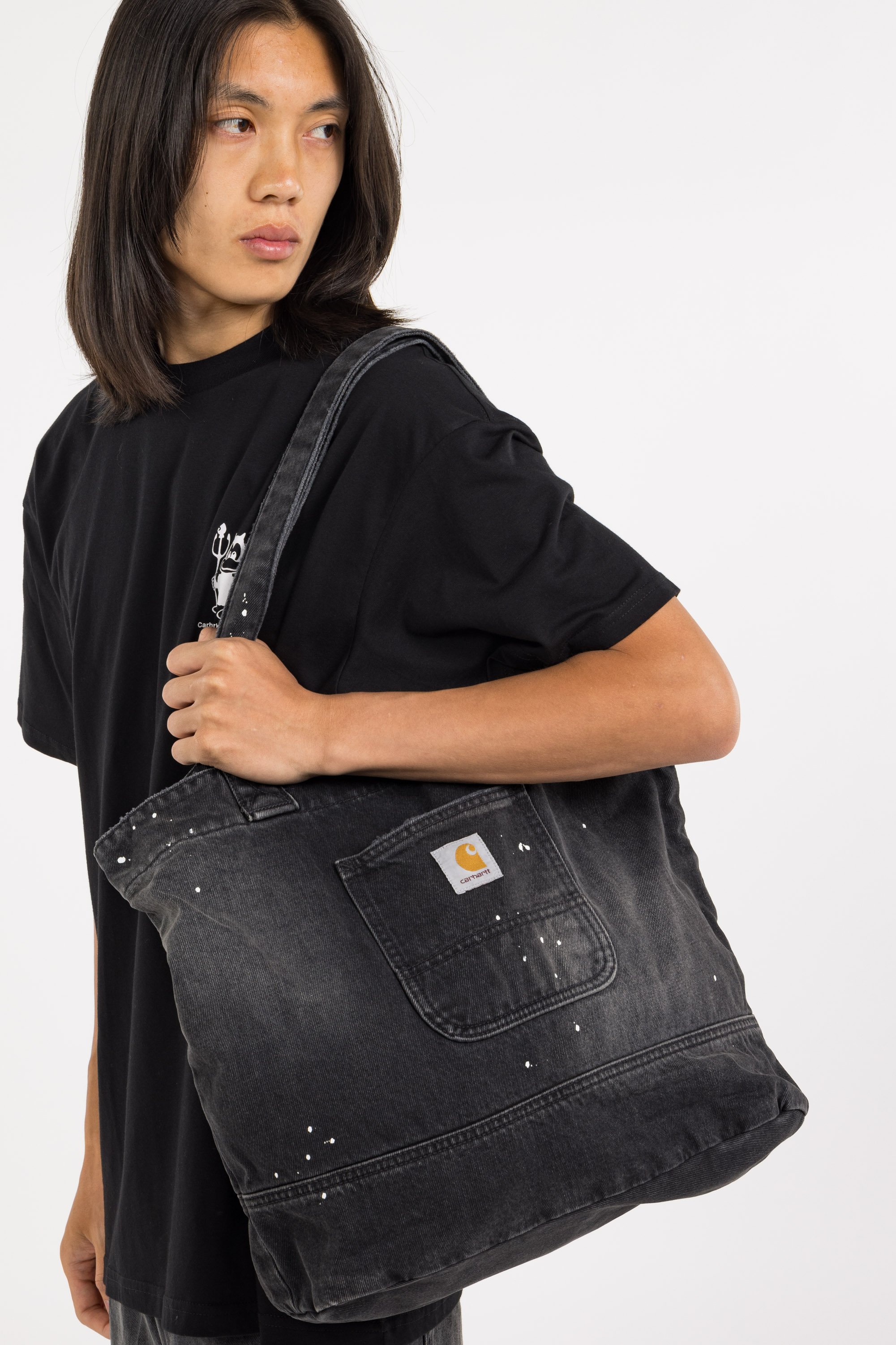 Tote bag CARHARTT WIP Black