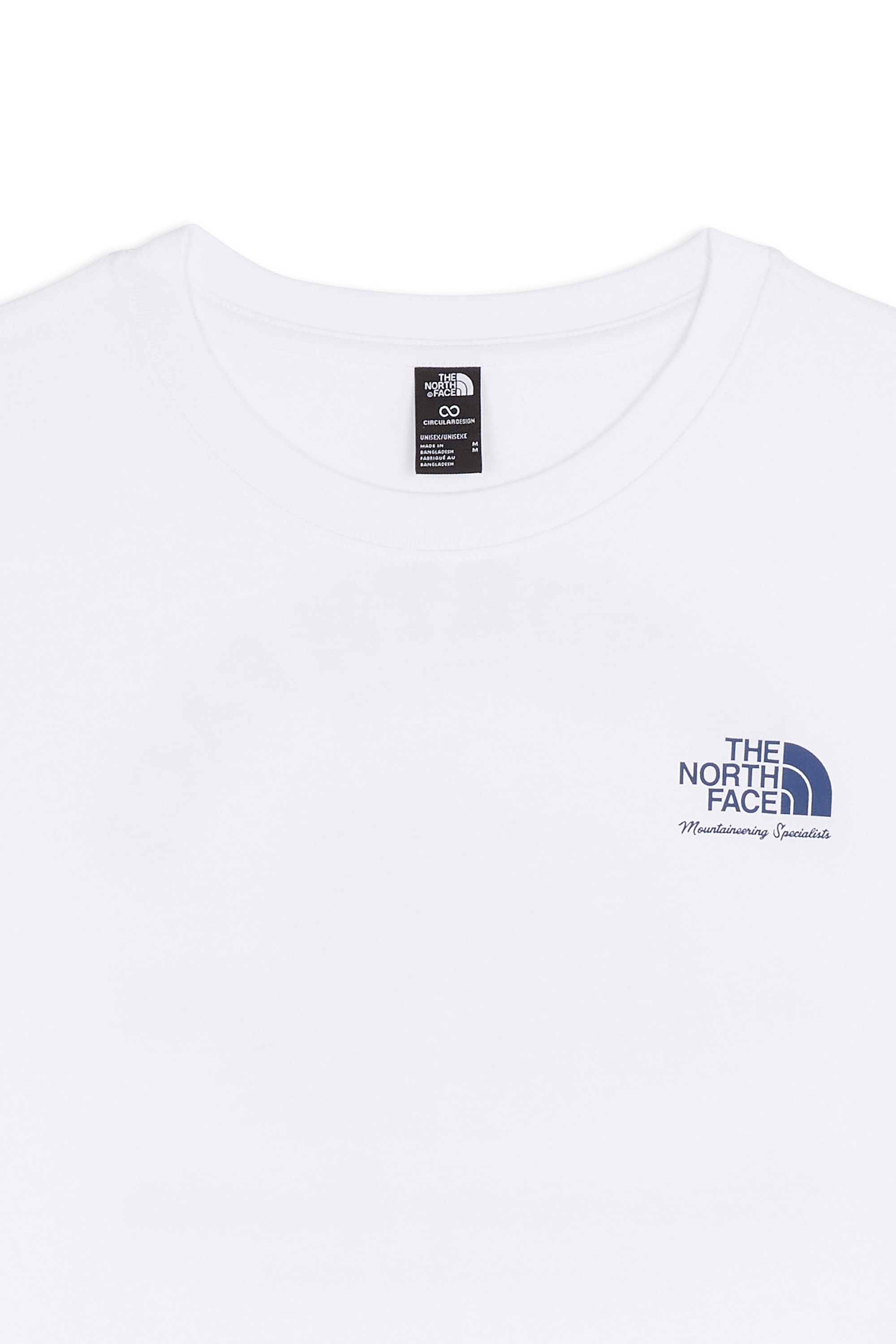 Regular-fit round-neck cotton T-shirt | White THE NORTH FACE Men