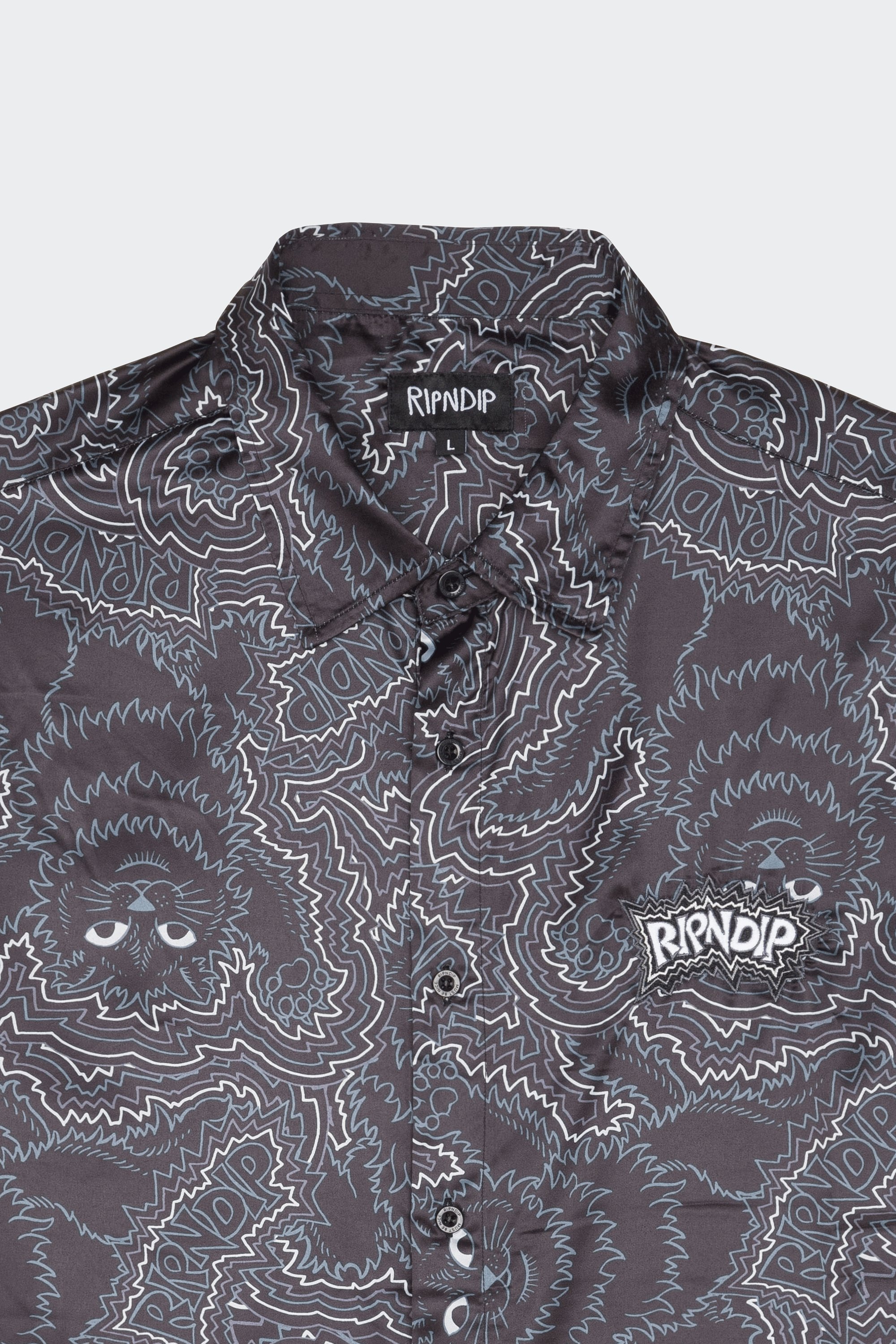 Shirt | Black by RIPNDIP Shirt Black