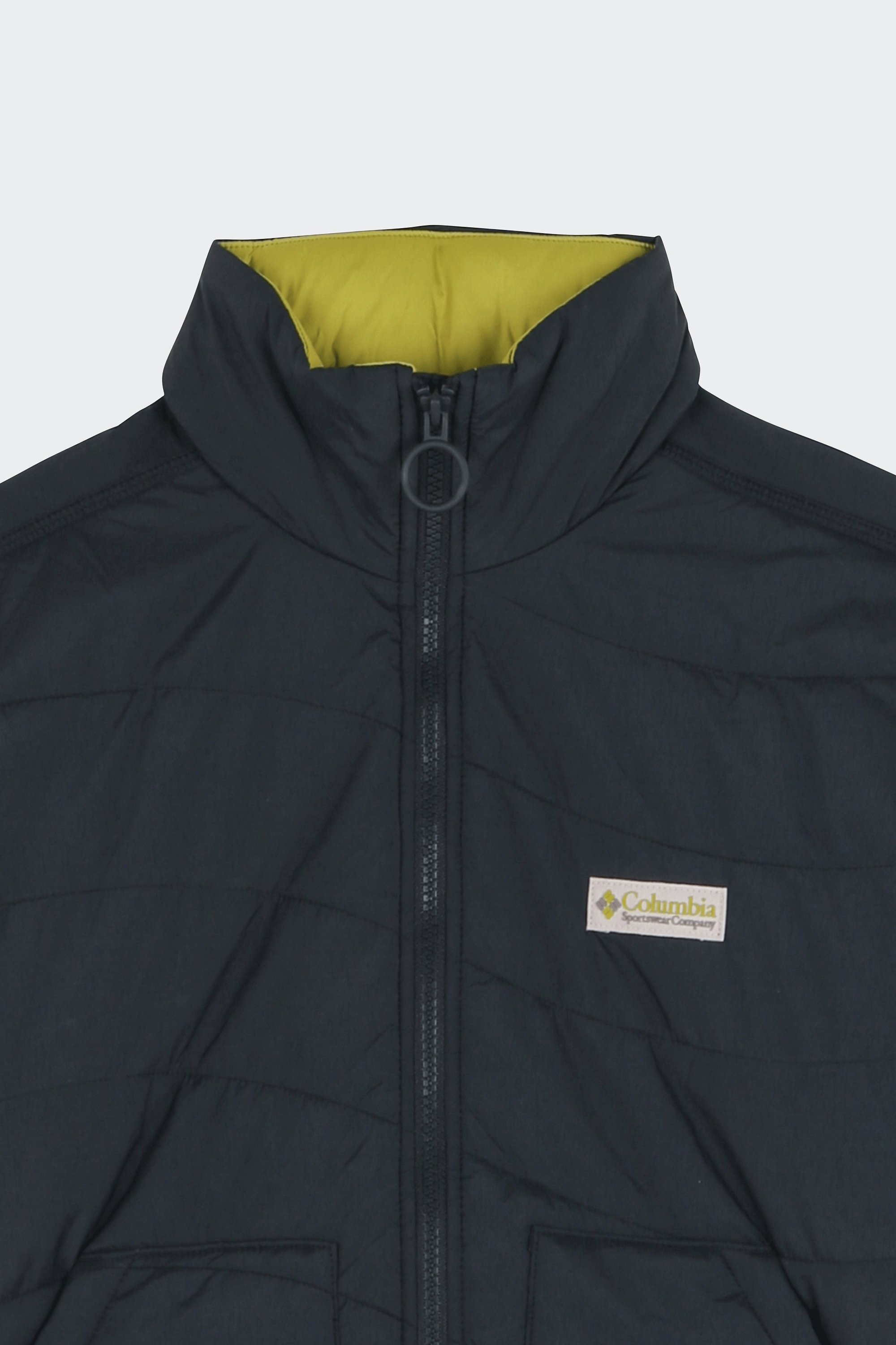 Lightweight quilted padded jacket with high neck | Black by COLUMBIA Lightweight quilted padded jacket with high neck Black