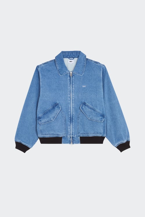 OBEY Veste Bleu