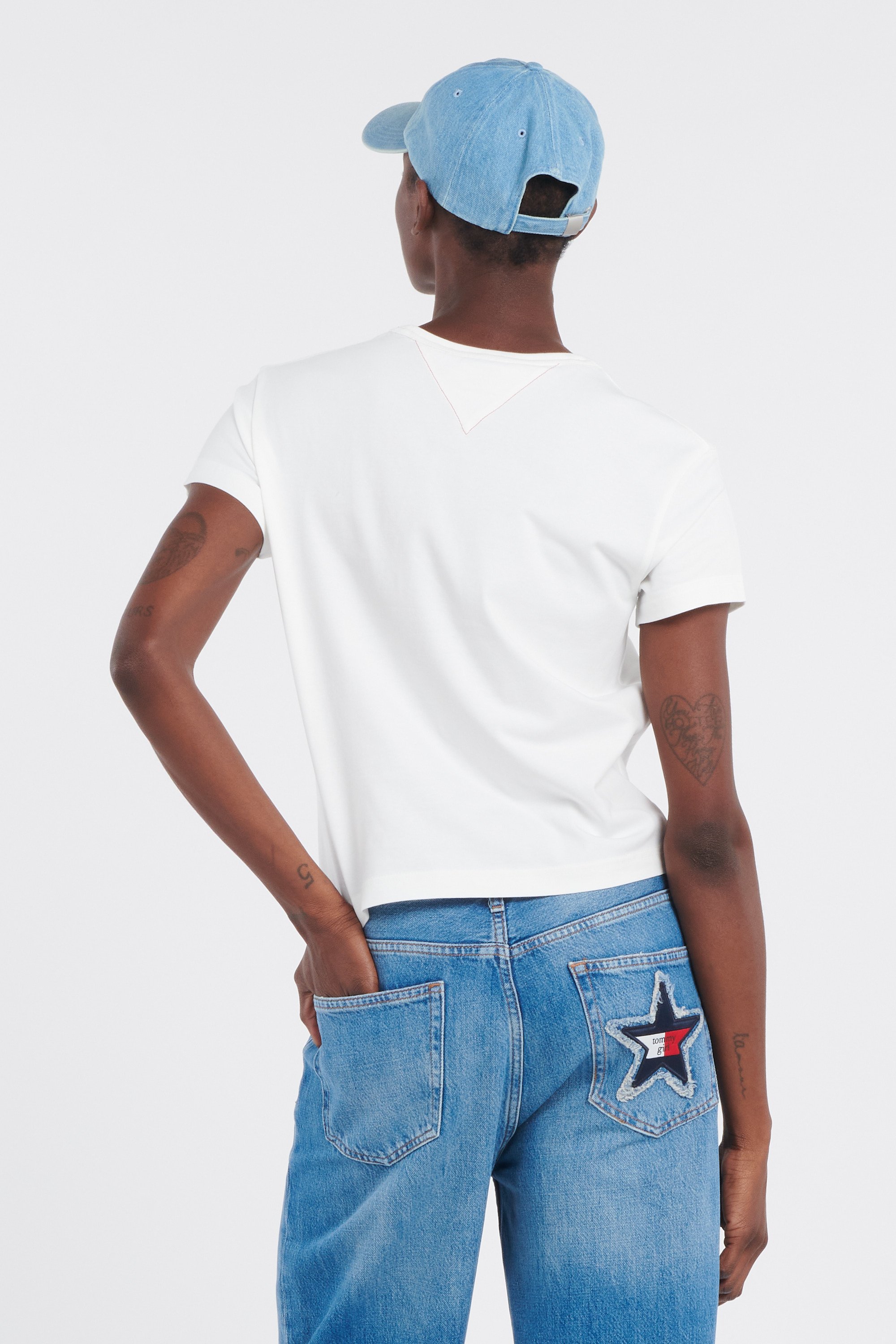 T-shirt | Blanc by TOMMY JEANS T-shirt Blanc