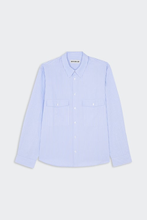 MINIMUM Chemise Bleu