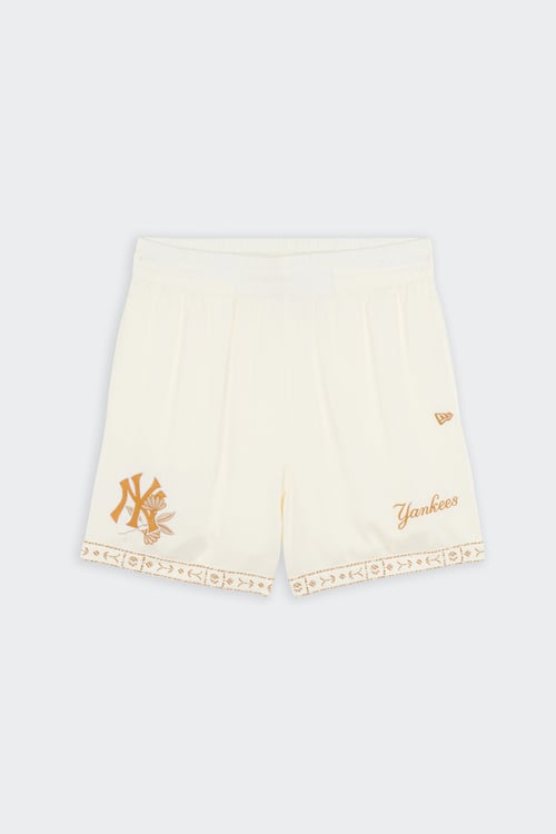 NEW ERA Shorts Beige