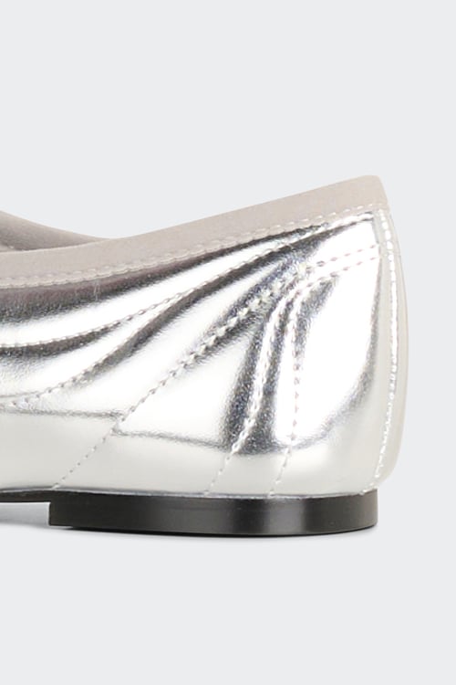 JW PEI Ballerines Argent