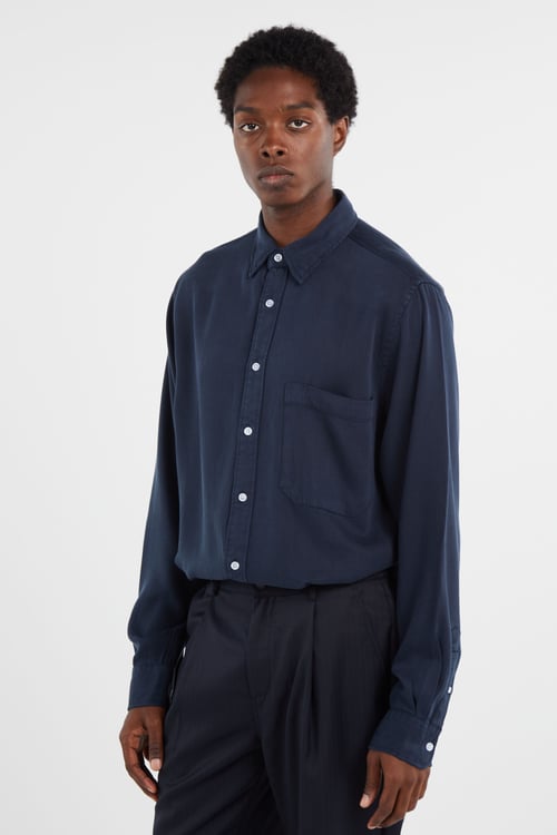 MINIMUM Chemise Bleu