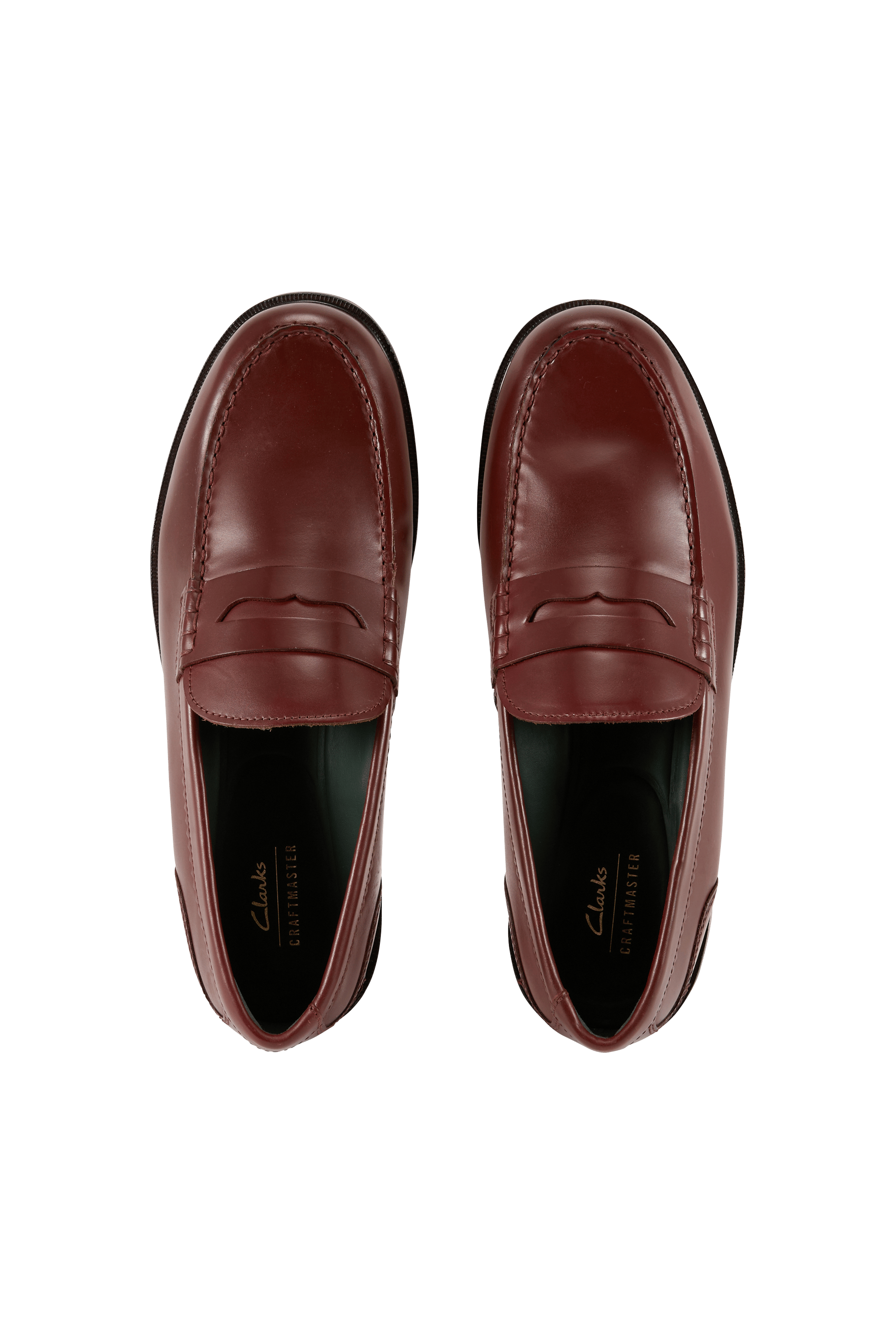 Lace-up shoes CLARKS ORIGINALS Red