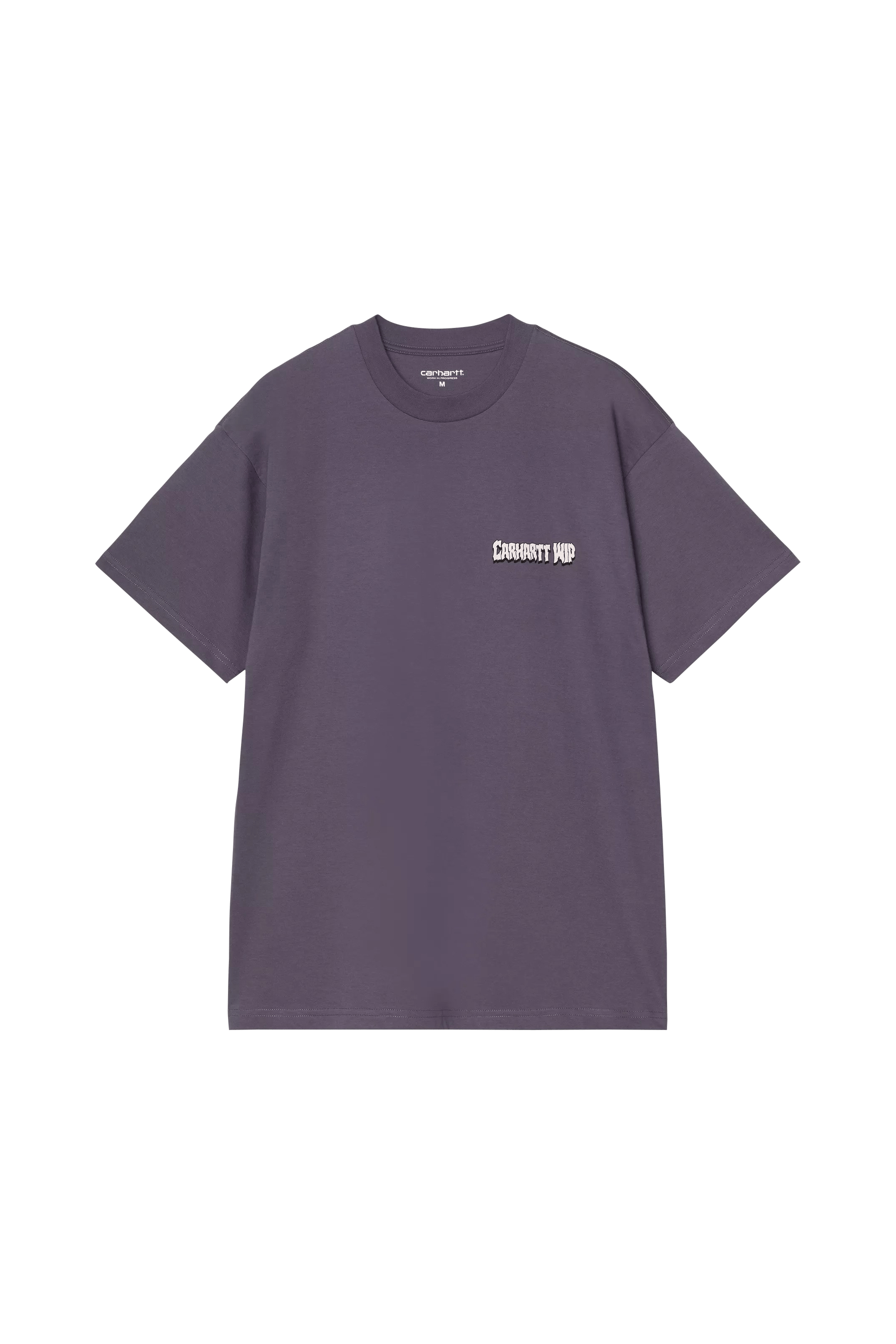 Regular-fit round-neck cotton T-shirt WIPTOPIA II Shady purple