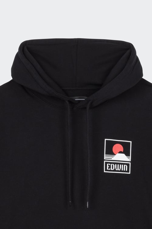 EDWIN hoodie Noir