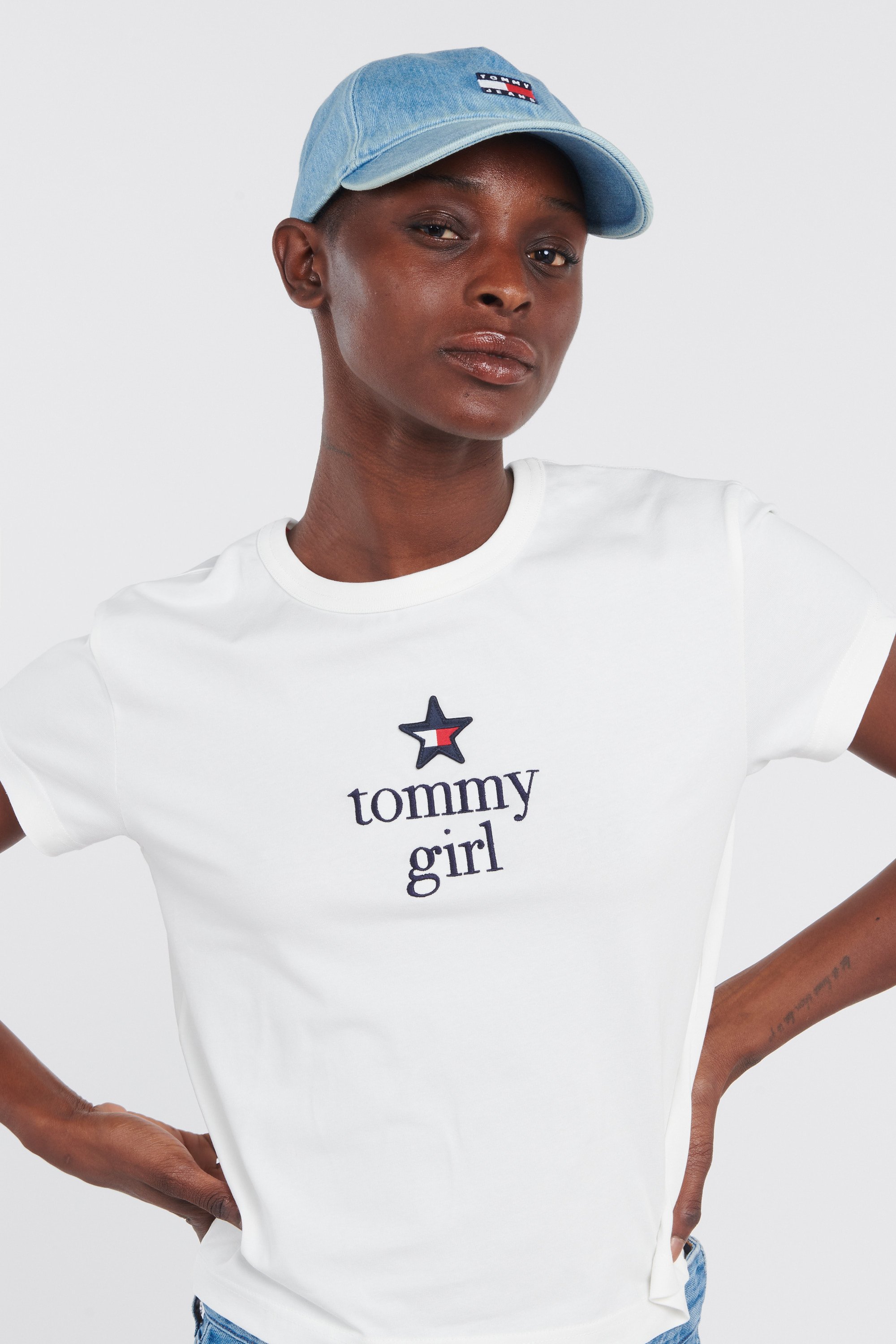 T-shirt TOMMY JEANS Blanc