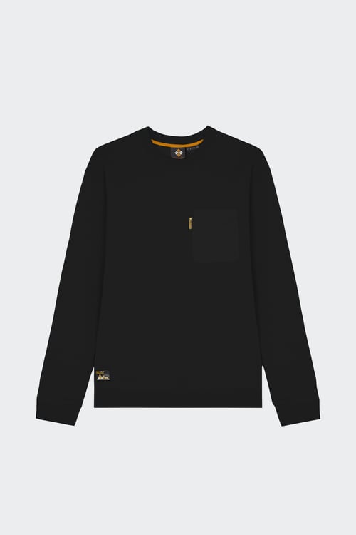 COLUMBIA Regular-fit round-neck cotton T-shirt Black