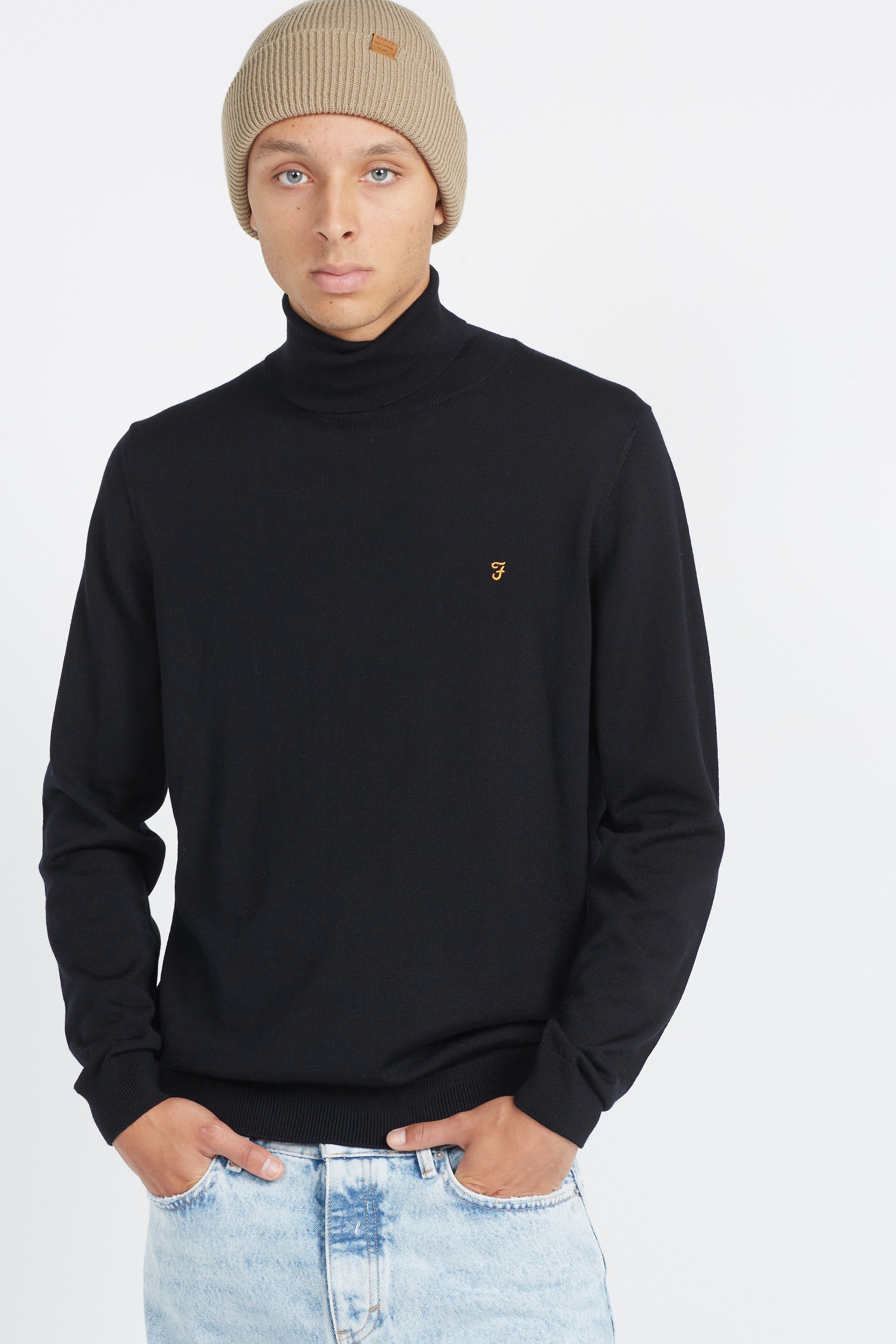 Sweater | Black by FARAH Sweater Black