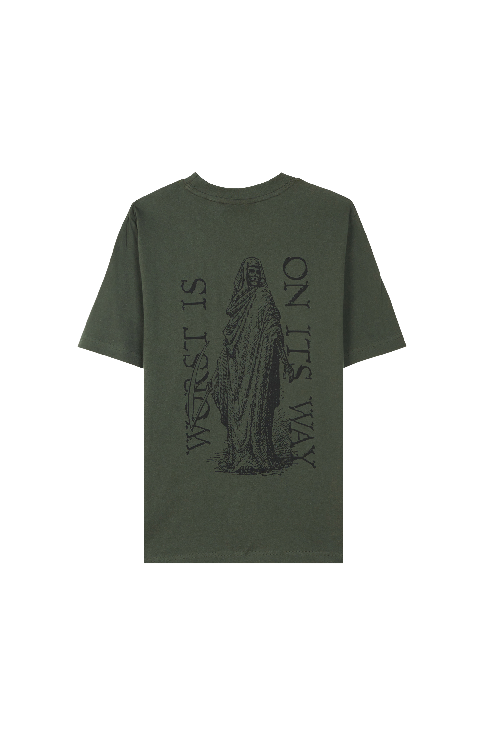 T-shirt WASTED Green