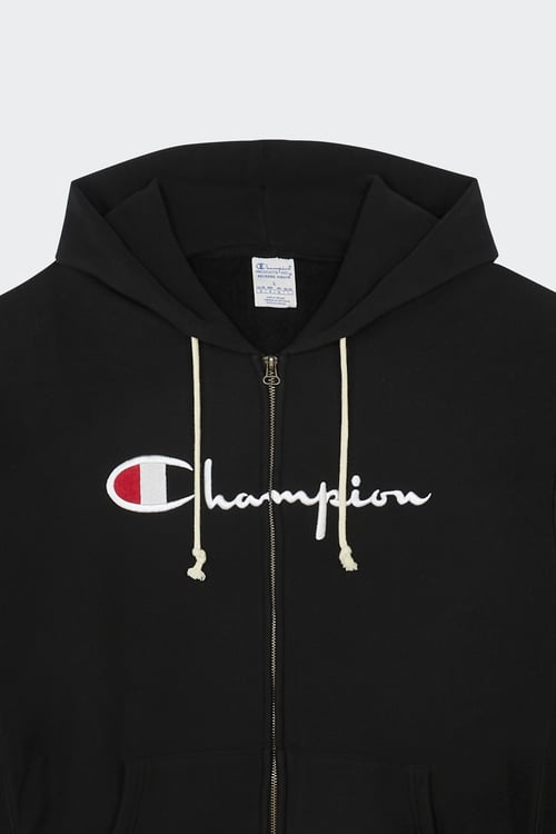 CHAMPION Hoodie zippé Noir