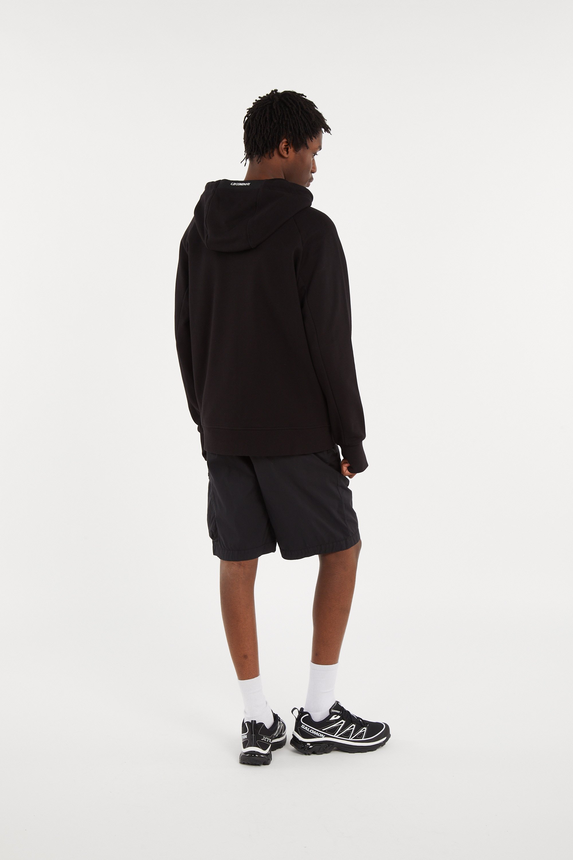Hoodie zippée Noir
