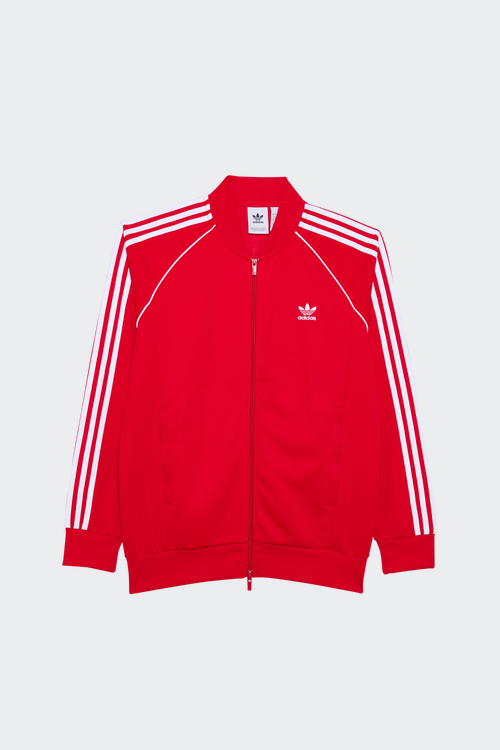 Veste Coupe-vent Rouge Homme Adidas 3-stripes Wb Fz