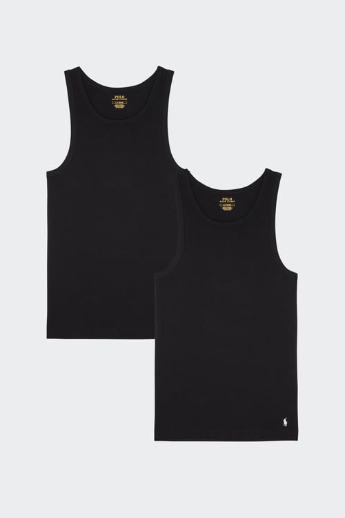 POLO RALPH LAUREN Lot de 2 débardeurs Noir