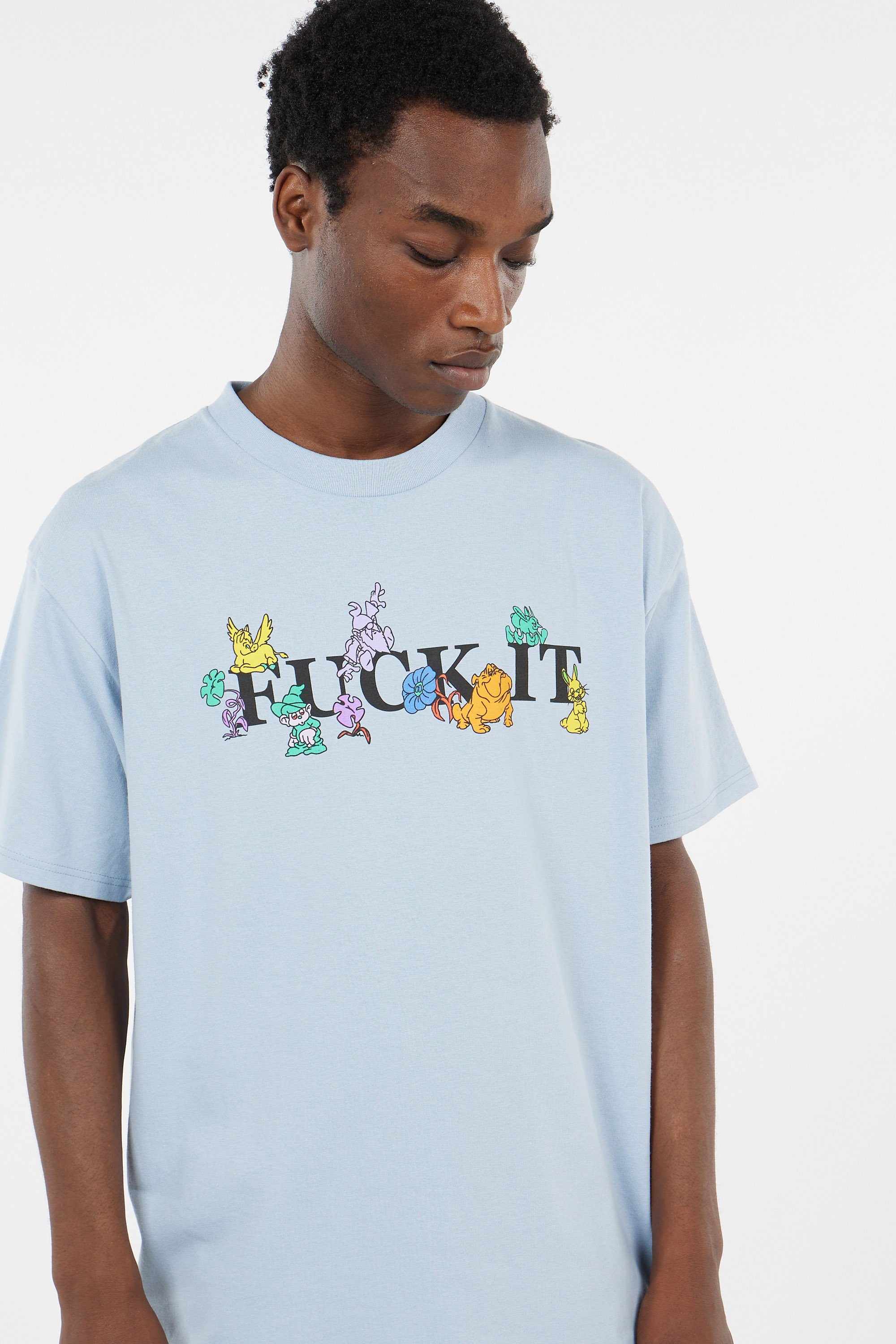 T-shirt | Bleu HUF Homme