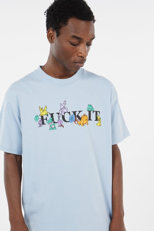 HUF T-shirt Bleu