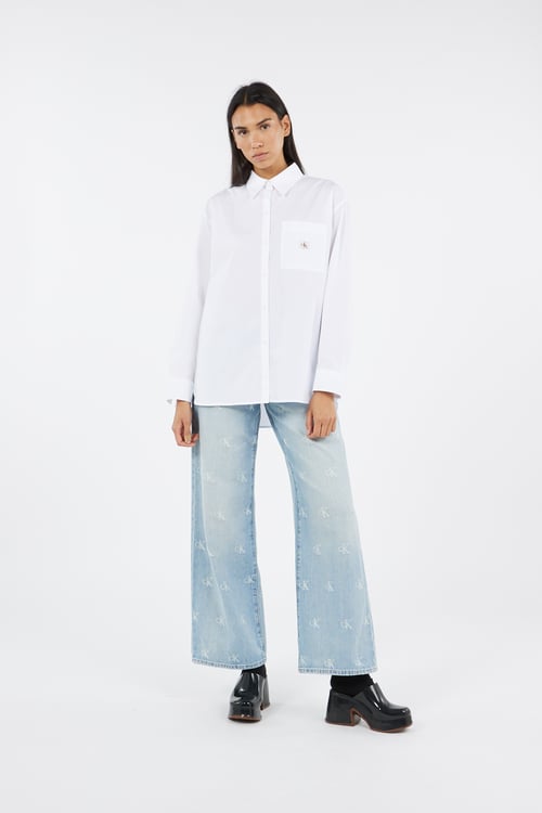 CALVIN KLEIN Chemise Blanc