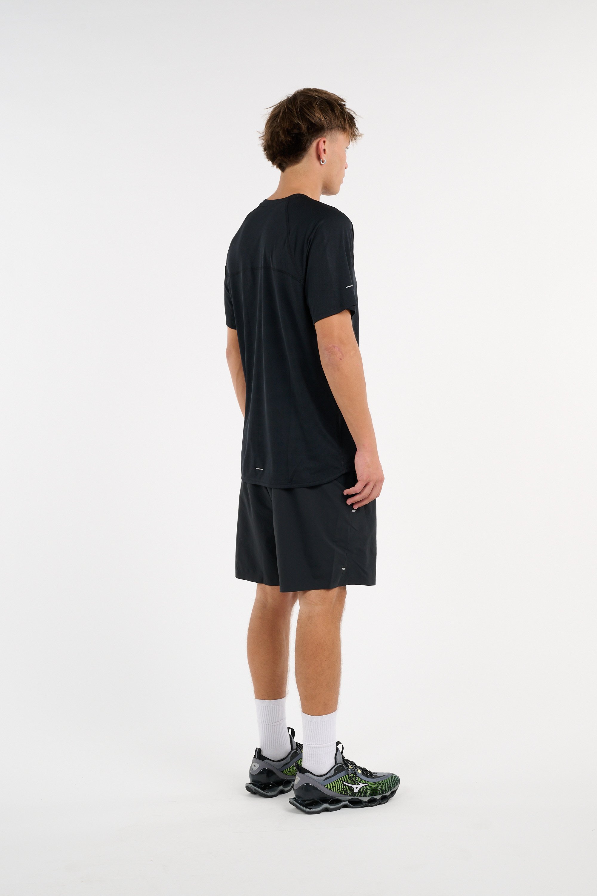 Men?s Storm 96 LO fabric and leather sneakers | Green MIZUNO Men