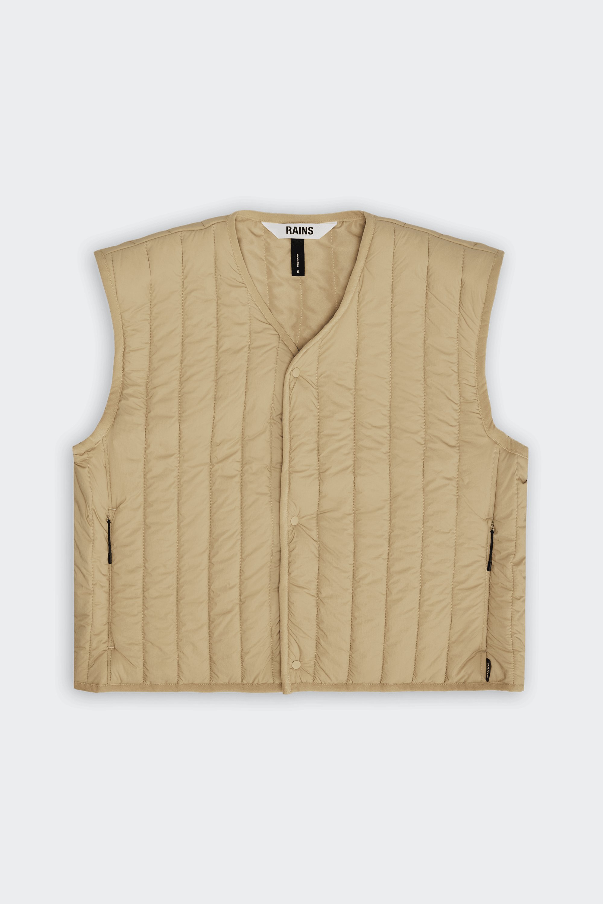 Jacket | Beige by RAINS Jacket Beige
