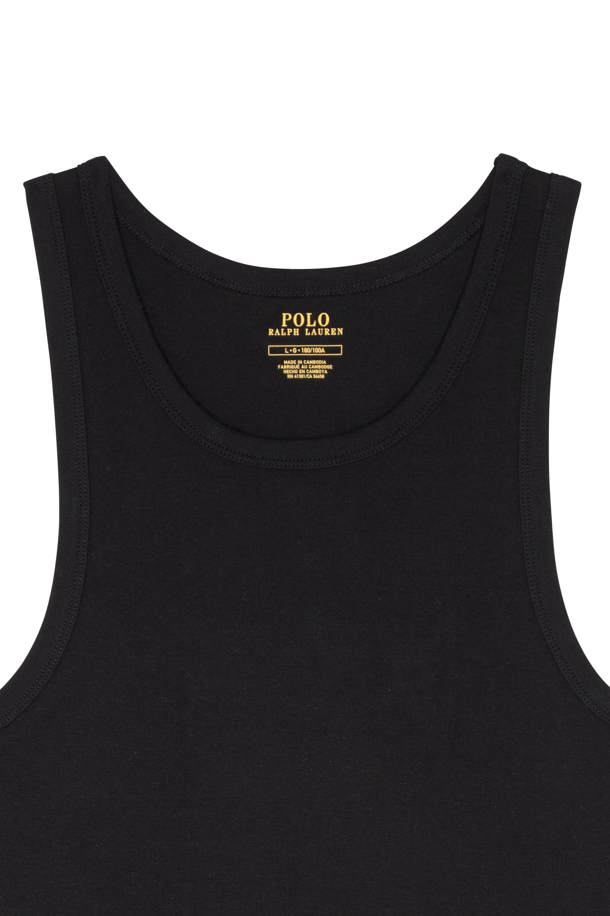 Set of 2 tank tops Black