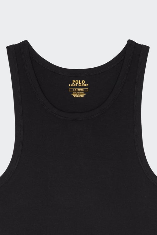 POLO RALPH LAUREN Lot de 2 débardeurs Noir