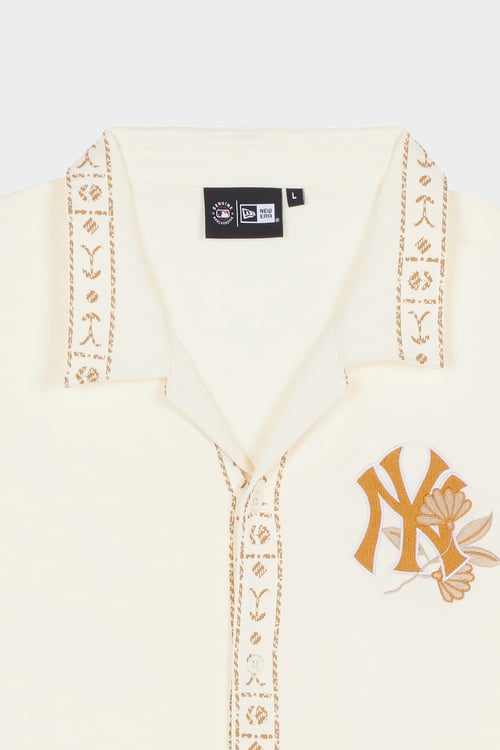 NEW ERA Shirt Beige