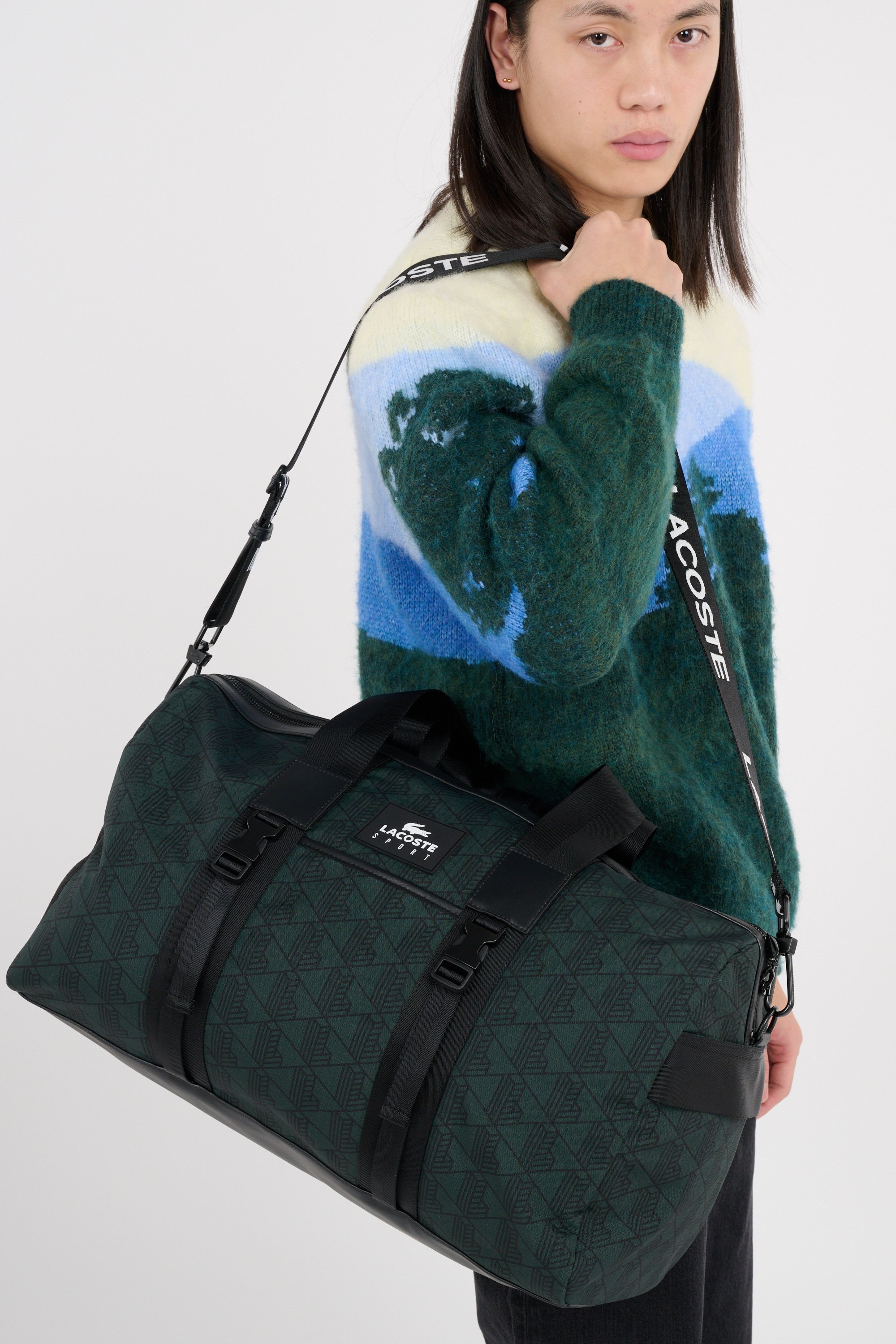 Sac de voyage LACOSTE Vert