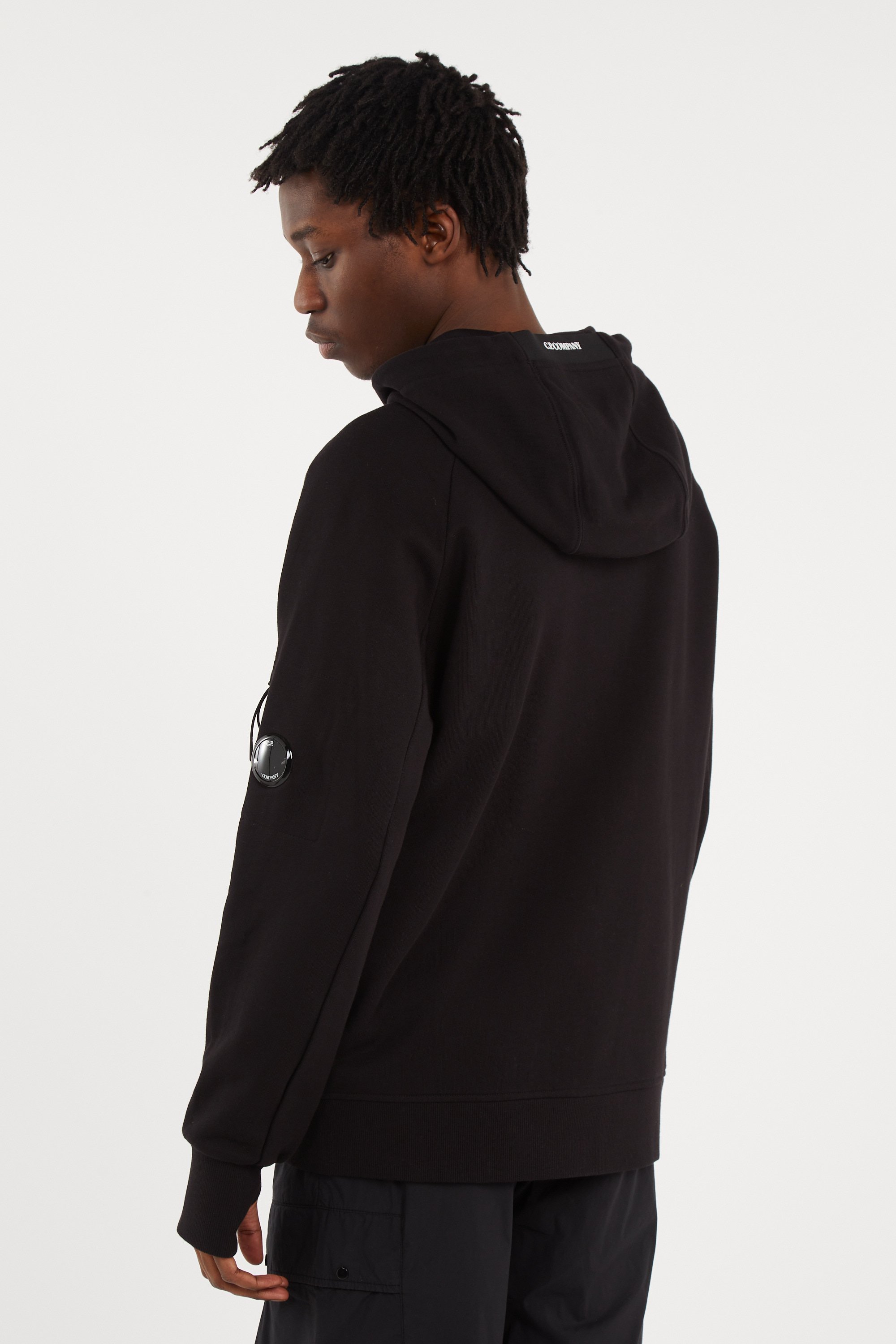 Hoodie zippée Noir