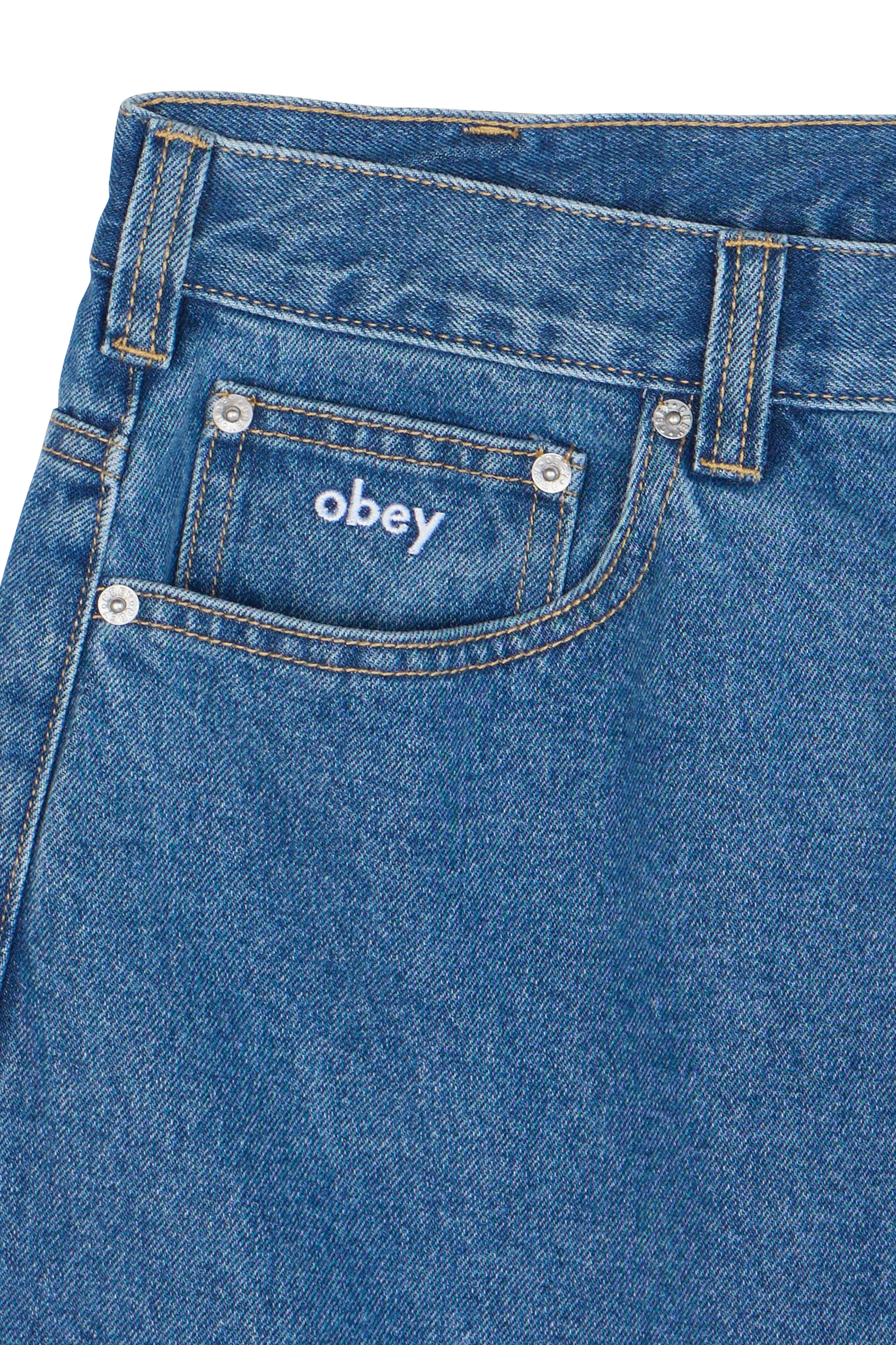 Denim Bermuda shorts Blue