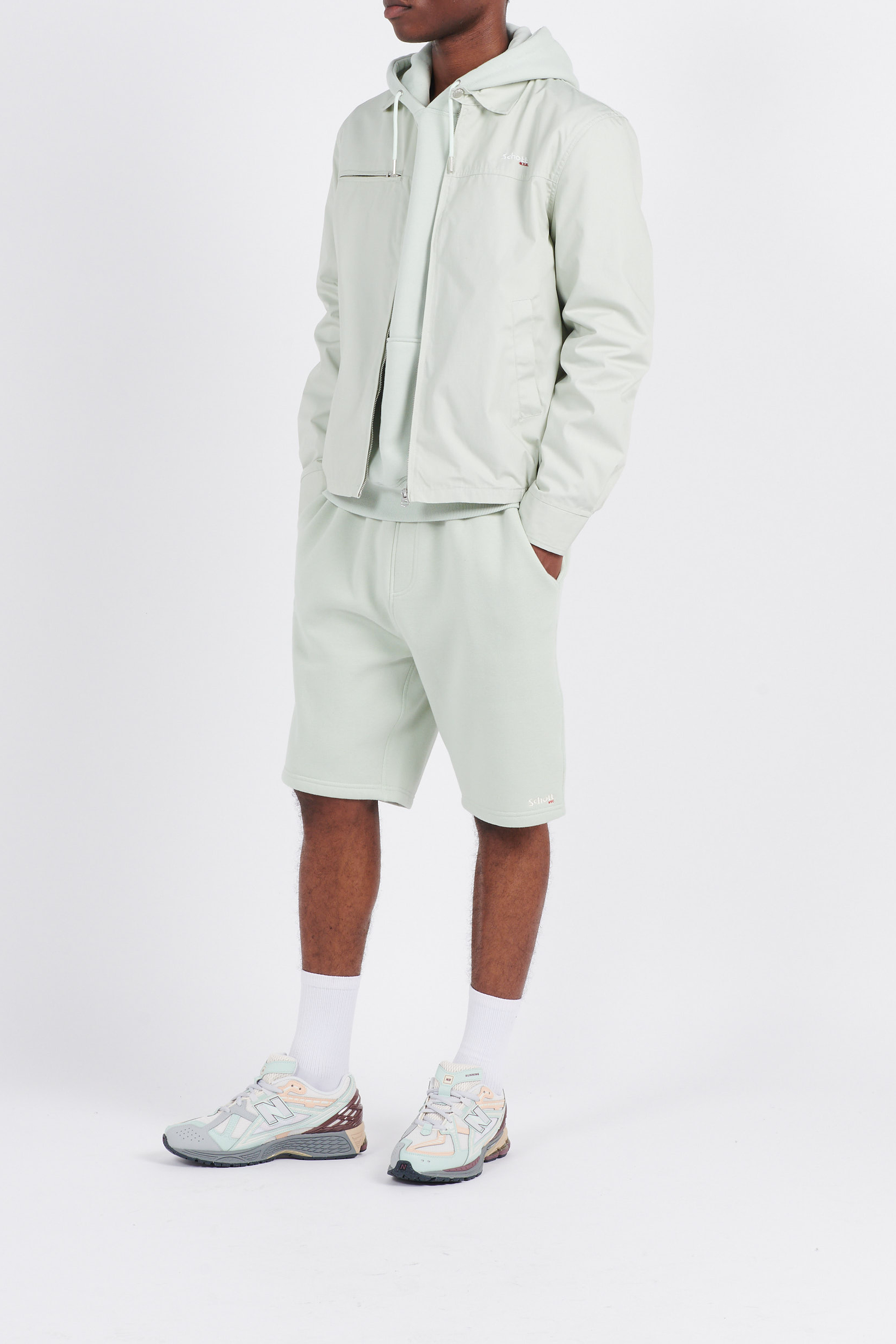 Veste SCHOTT Vert