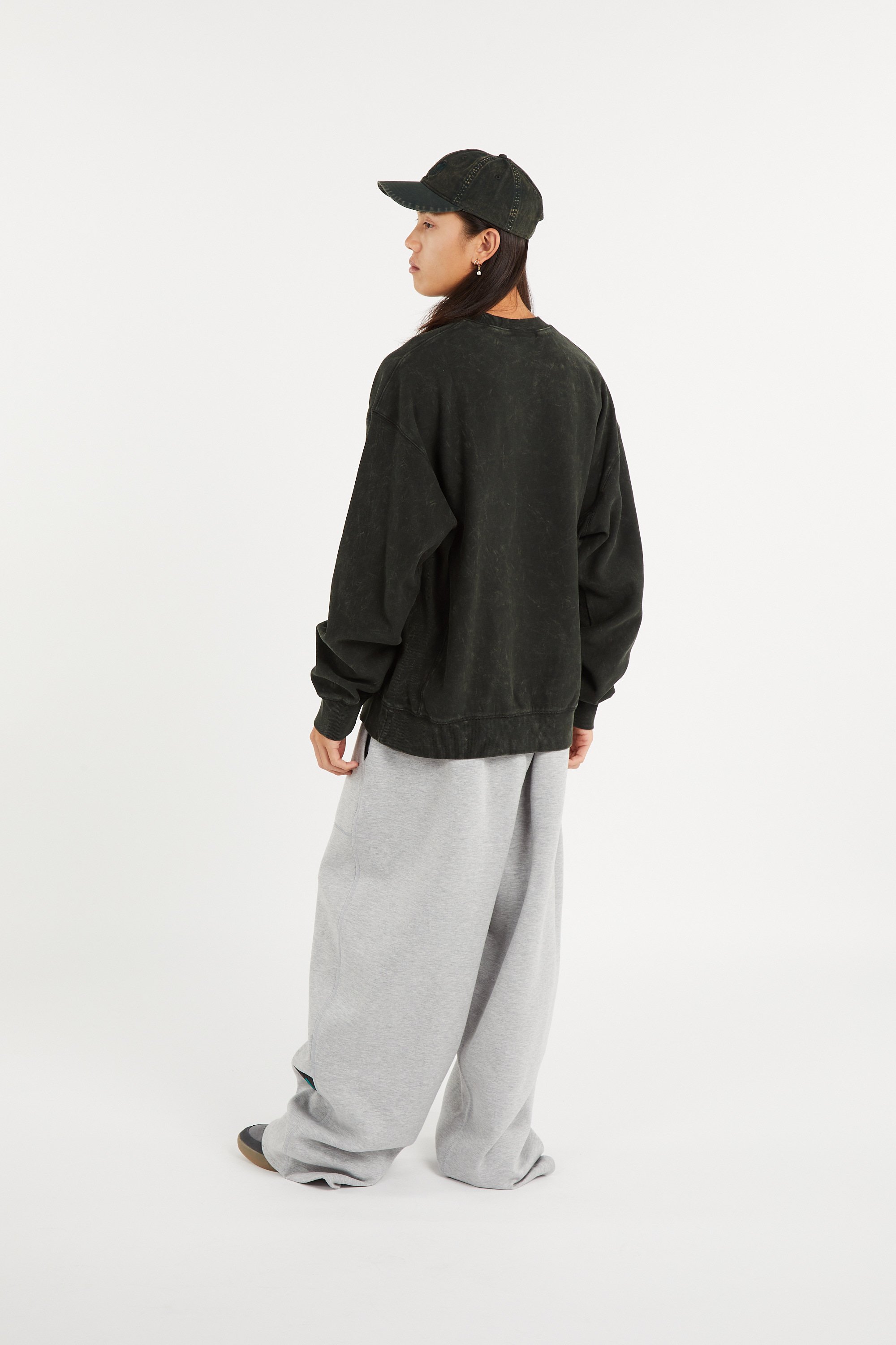 Men?s Storm 96 LO fabric and leather sneakers | Grey ADIDAS Men